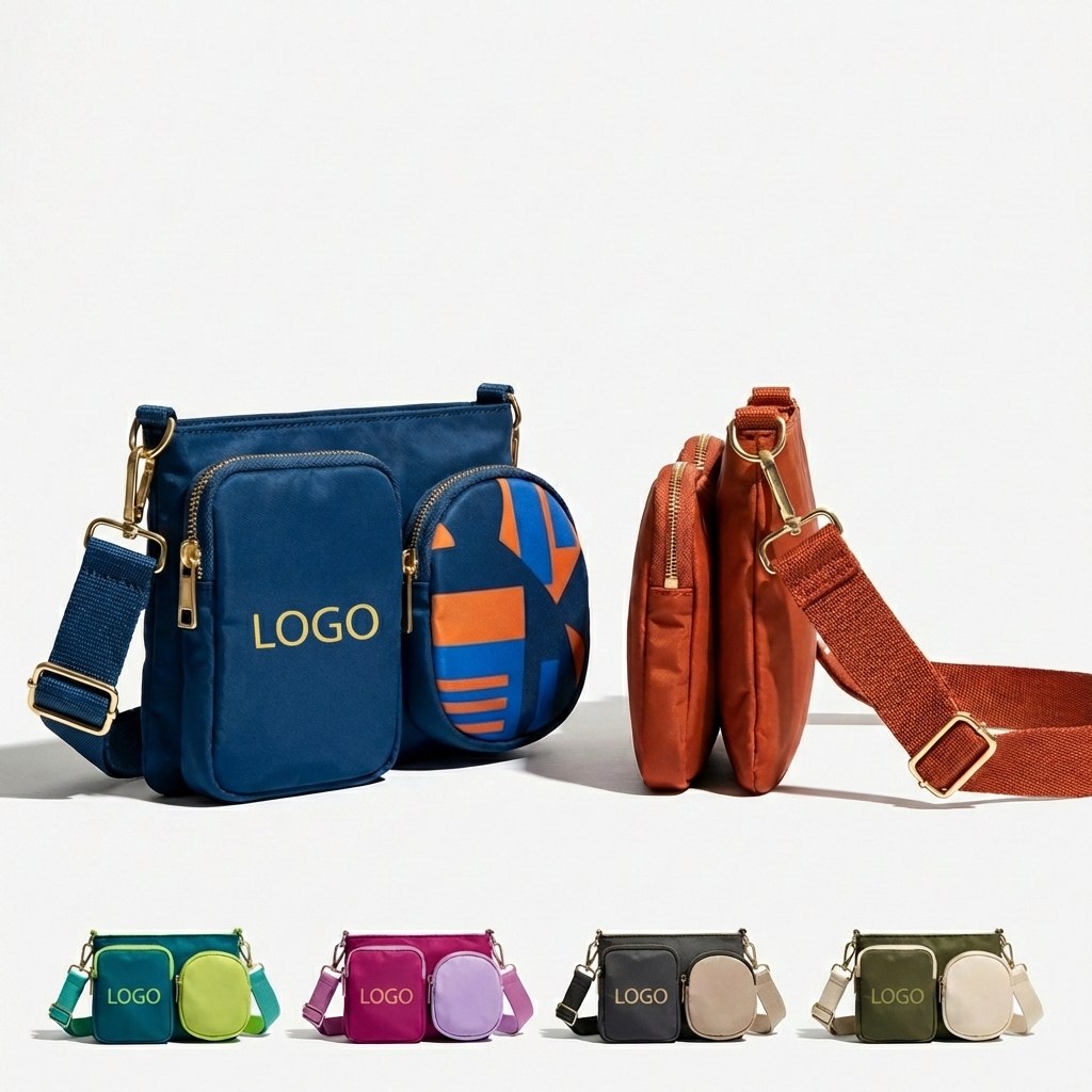 Versa-Dual Crossbody Bag | Multi-Color Travel & Daily Organizer