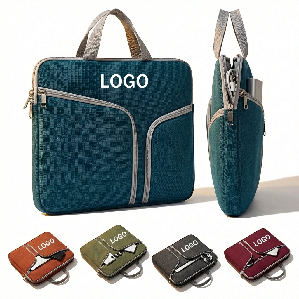 Commuter's Essential: Foam-Cushioned Organizer Sleeve