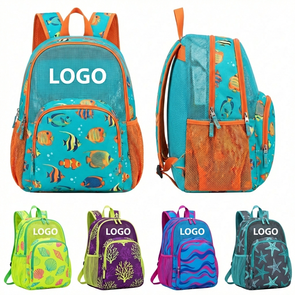 Vibrant Marine Life Kids' Adventure Backpack