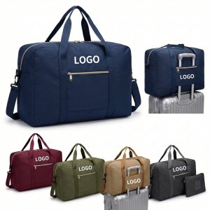 Ultra-Compact Collapsible Travel Tote Bag