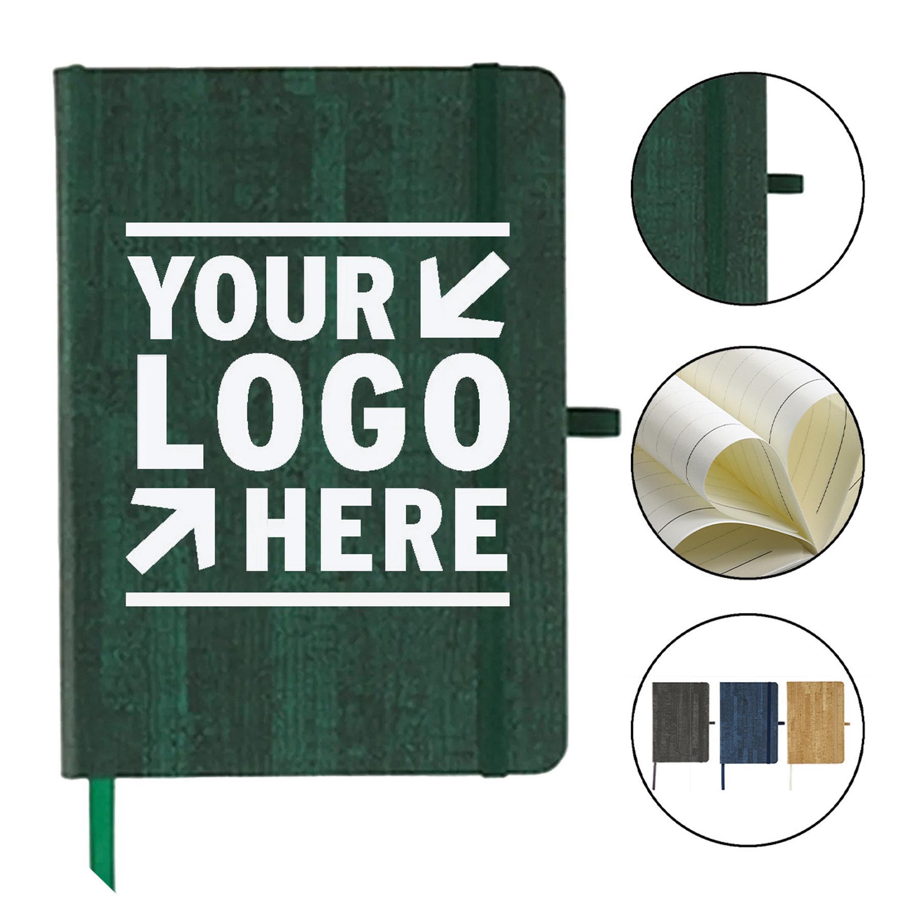 Eco-Friendly Woodgrain Journal