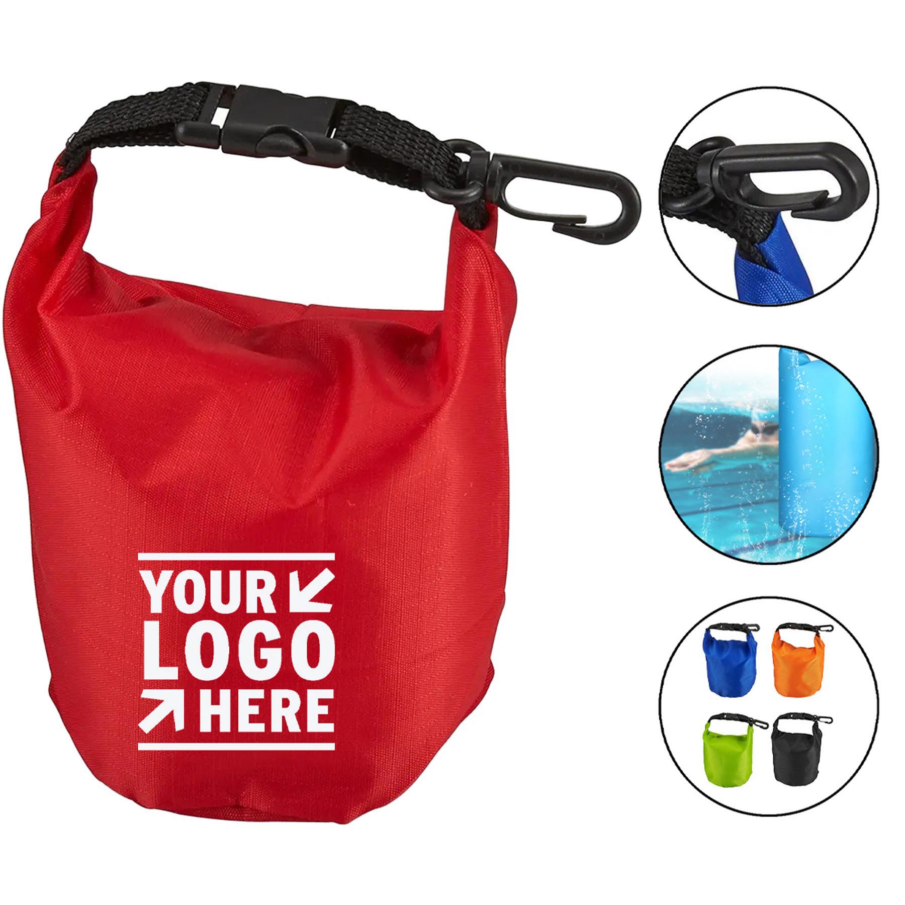 Compact Roll-Top Pouch