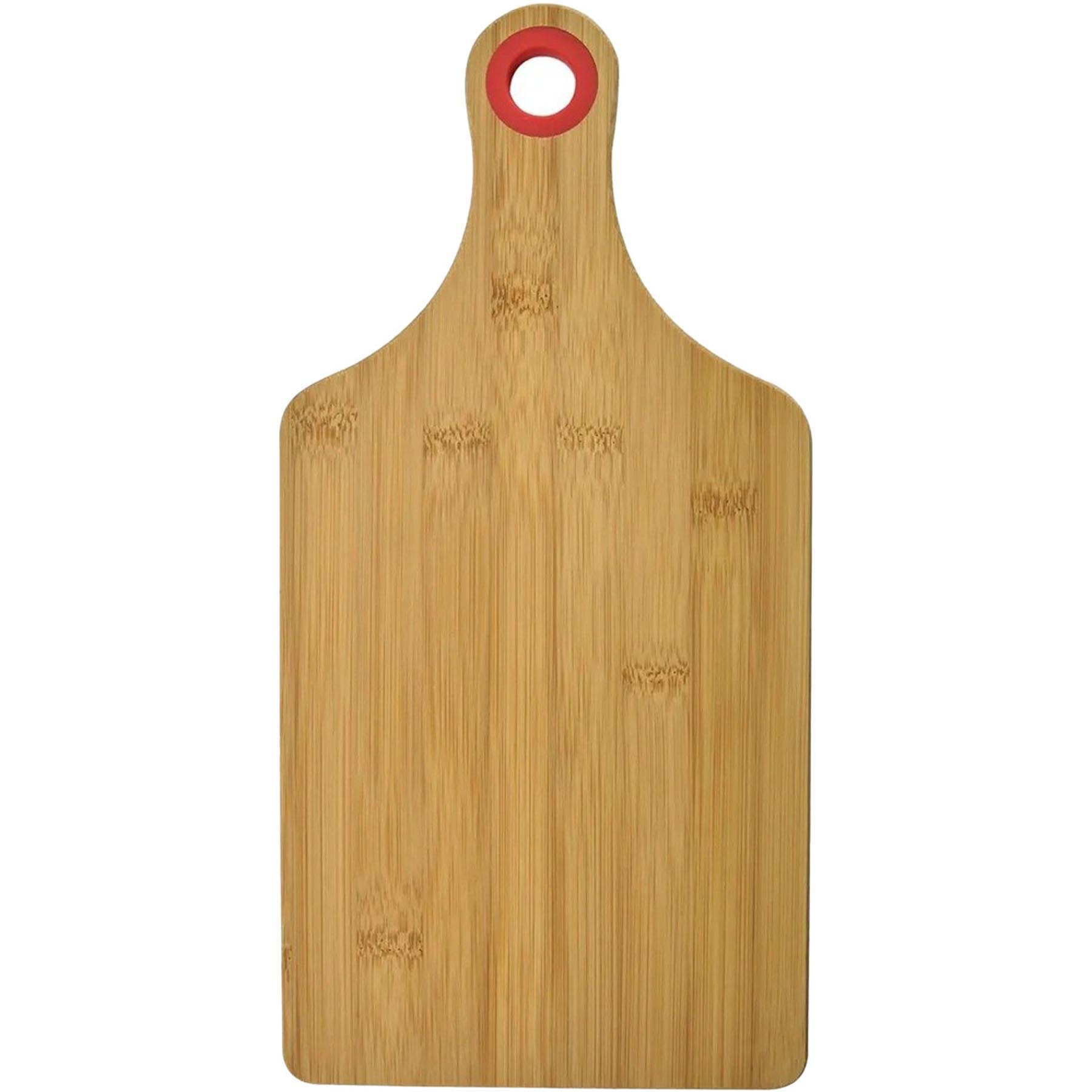Eco-Friendly Bamboo Serving Board with Hanging Ring 2