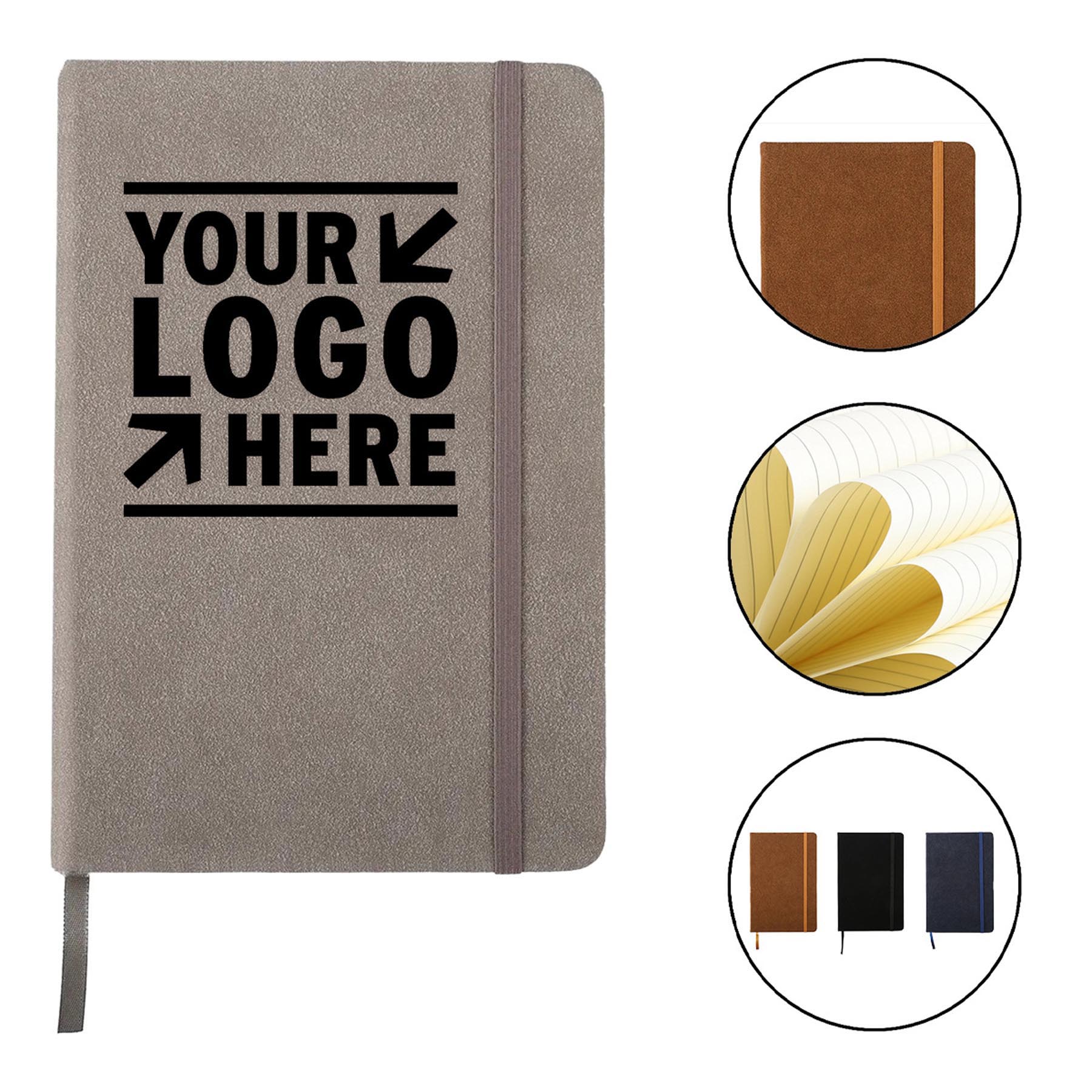 Premium Suede Cover Writing Journal