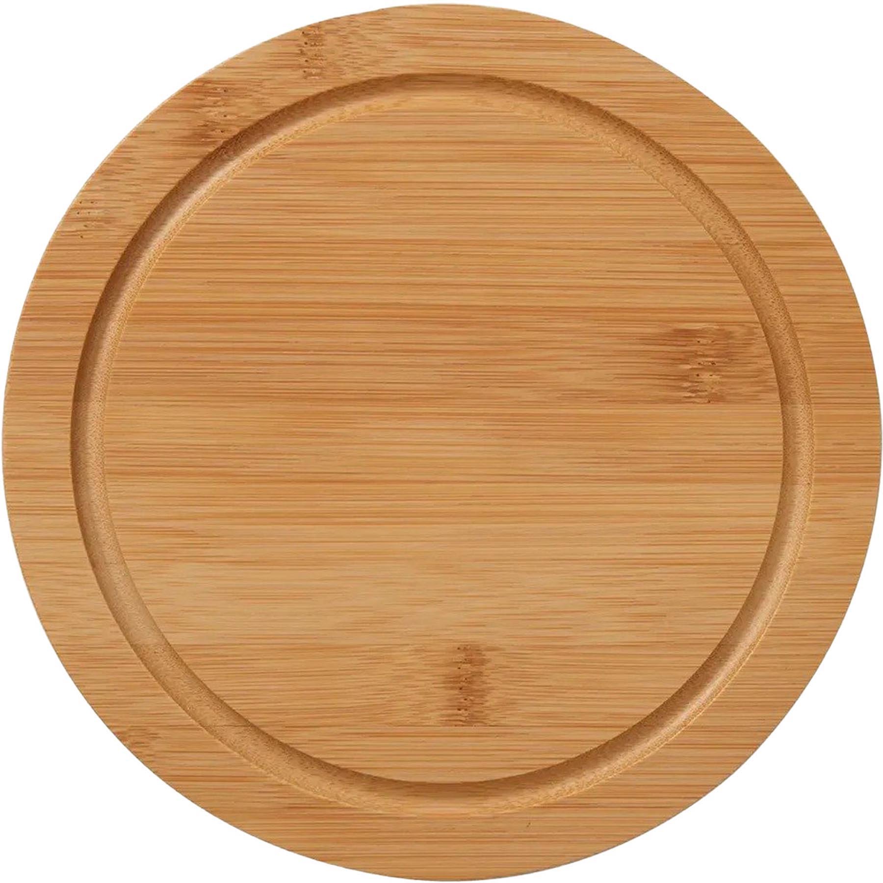 5-Piece Rotating Bamboo Cheese Board Collection 2