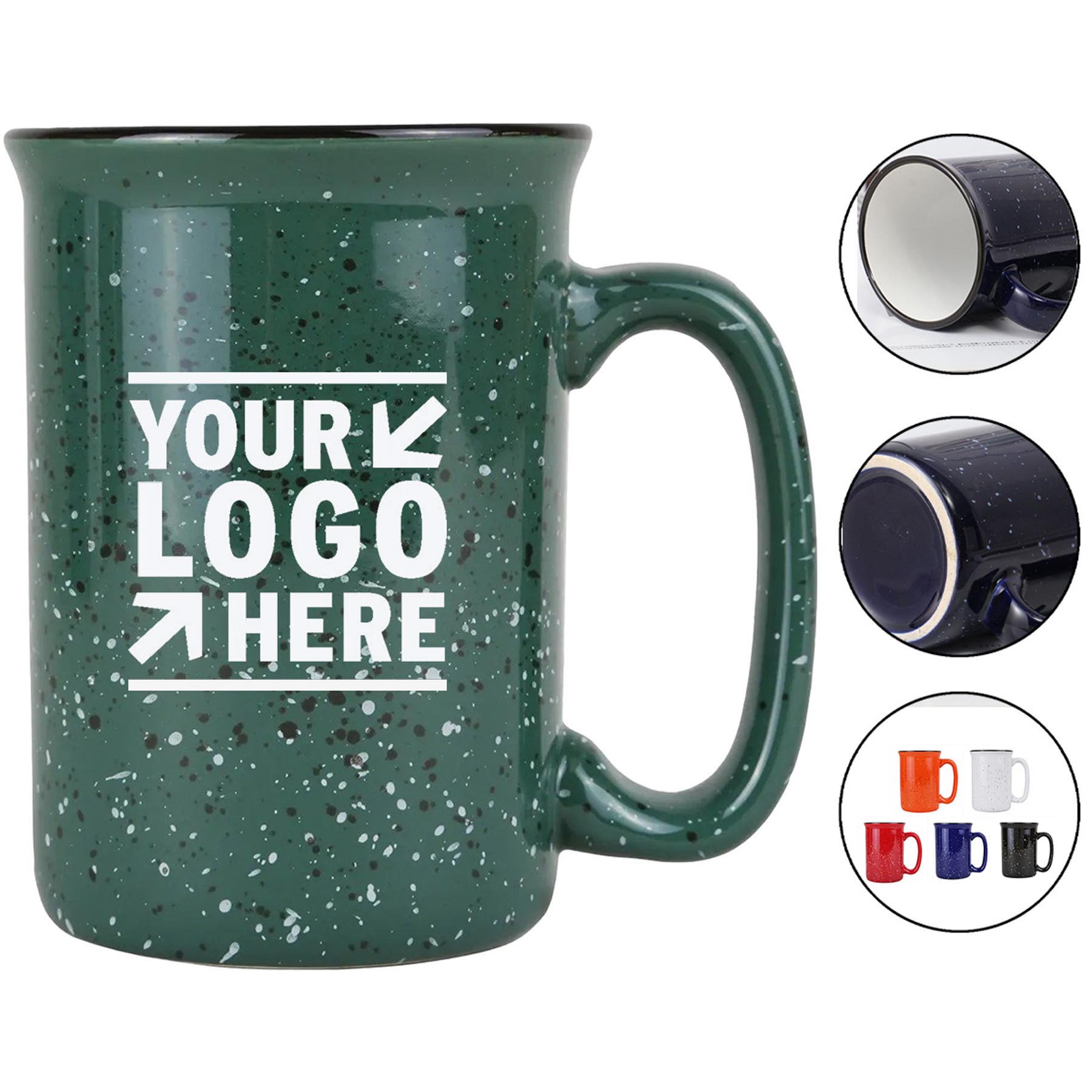 Speckled Ceramic Travel Mug