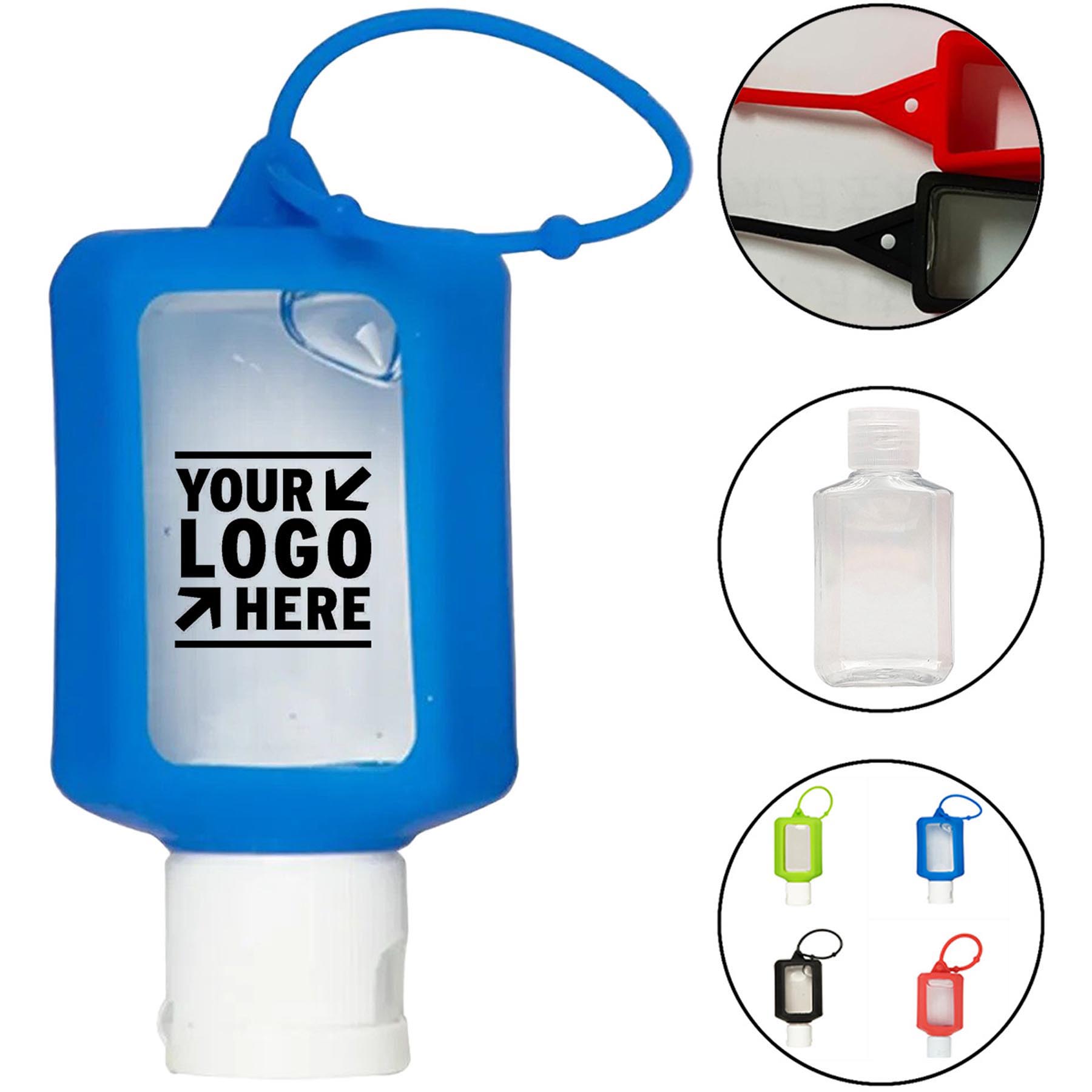 Portable Hand Sanitizer with Silicone Sleeve