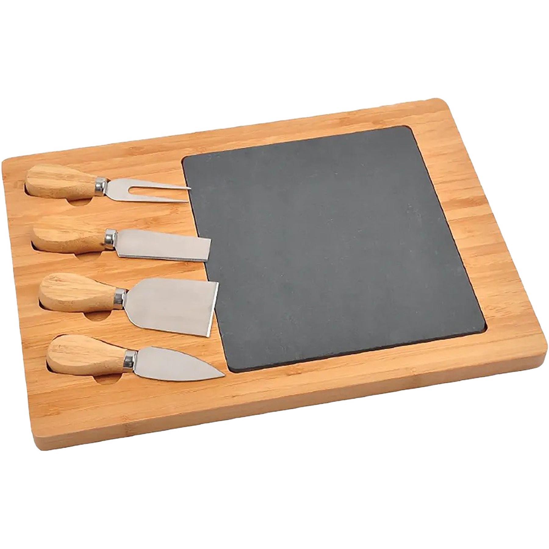 Elegant Slate Serving Board Set 2