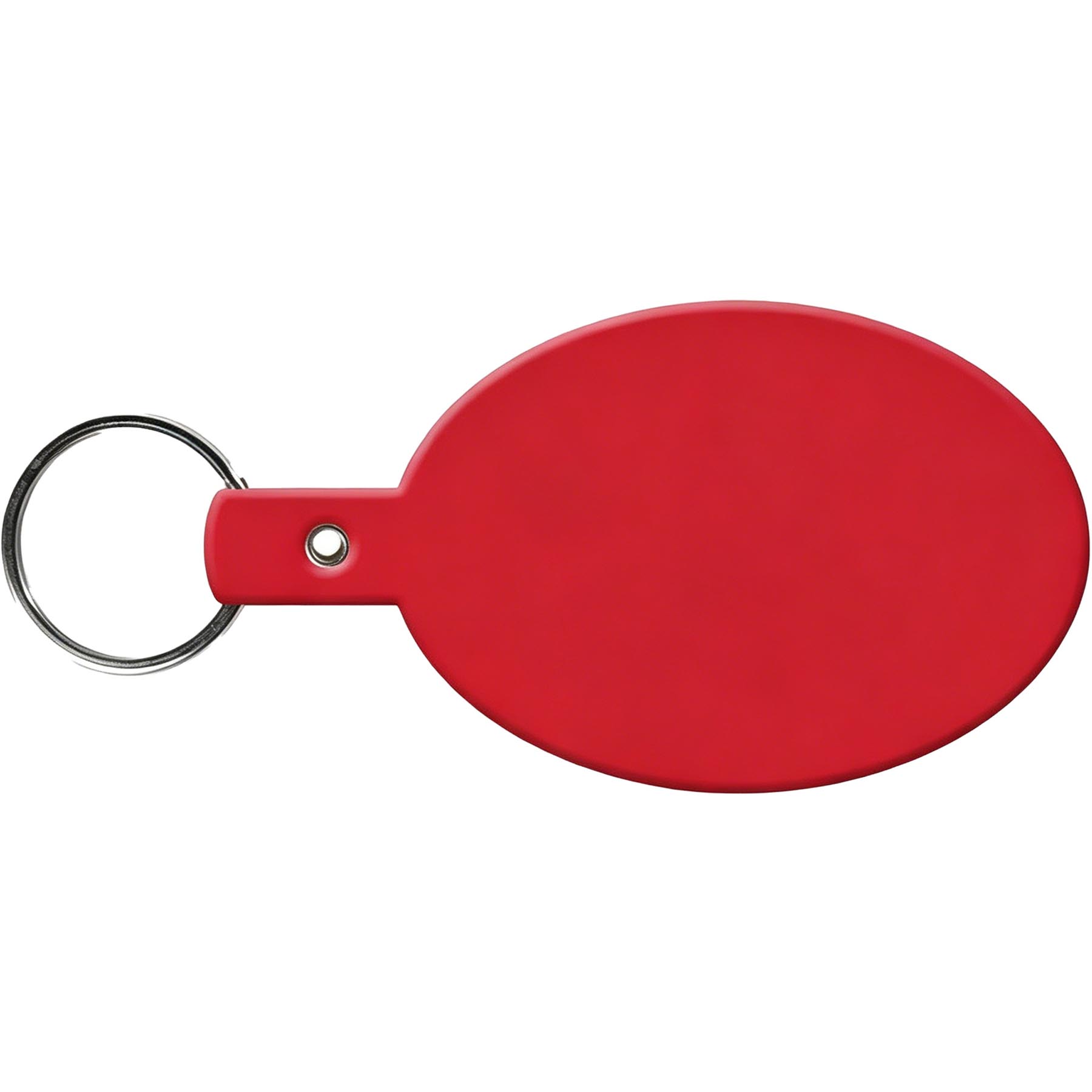 Flexible Oval Key Tag with Split Ring 2