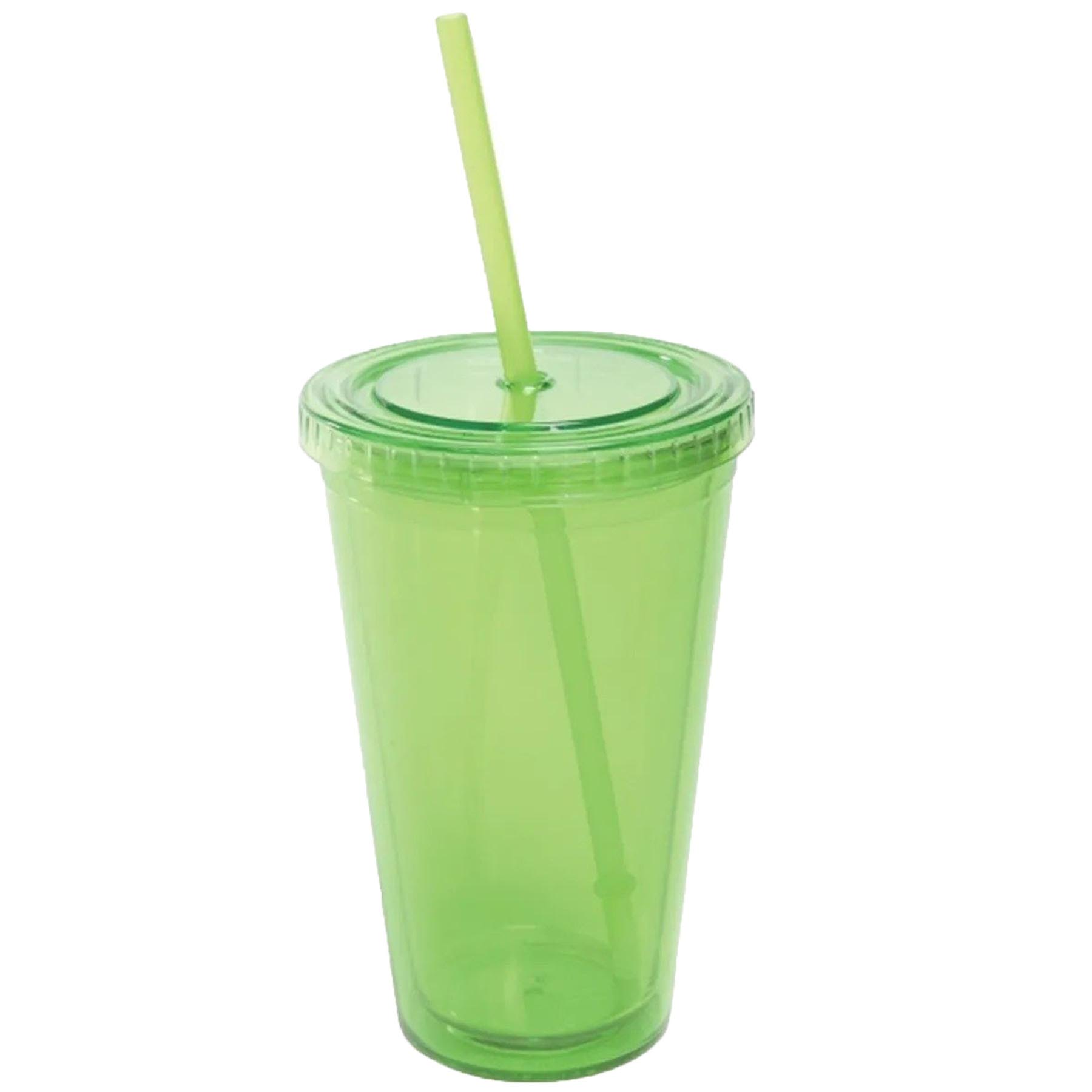 Insulated Travel Cup with Lid and Straw 2