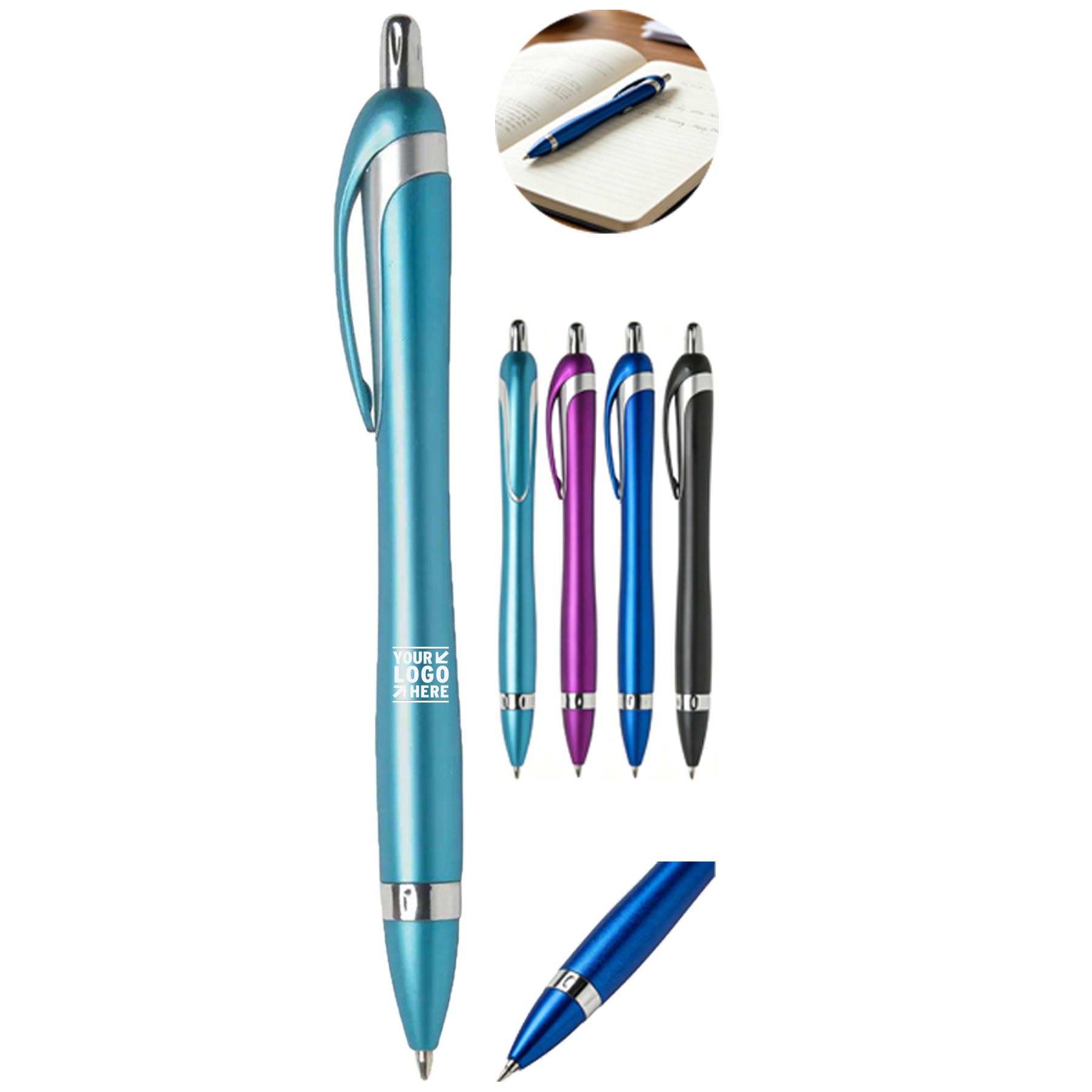 Elegant Hourglass Ballpoint Pen