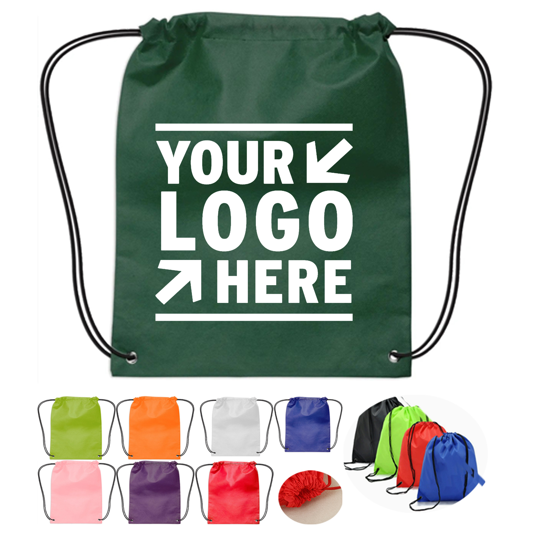 Compact Drawstring Carry Bag