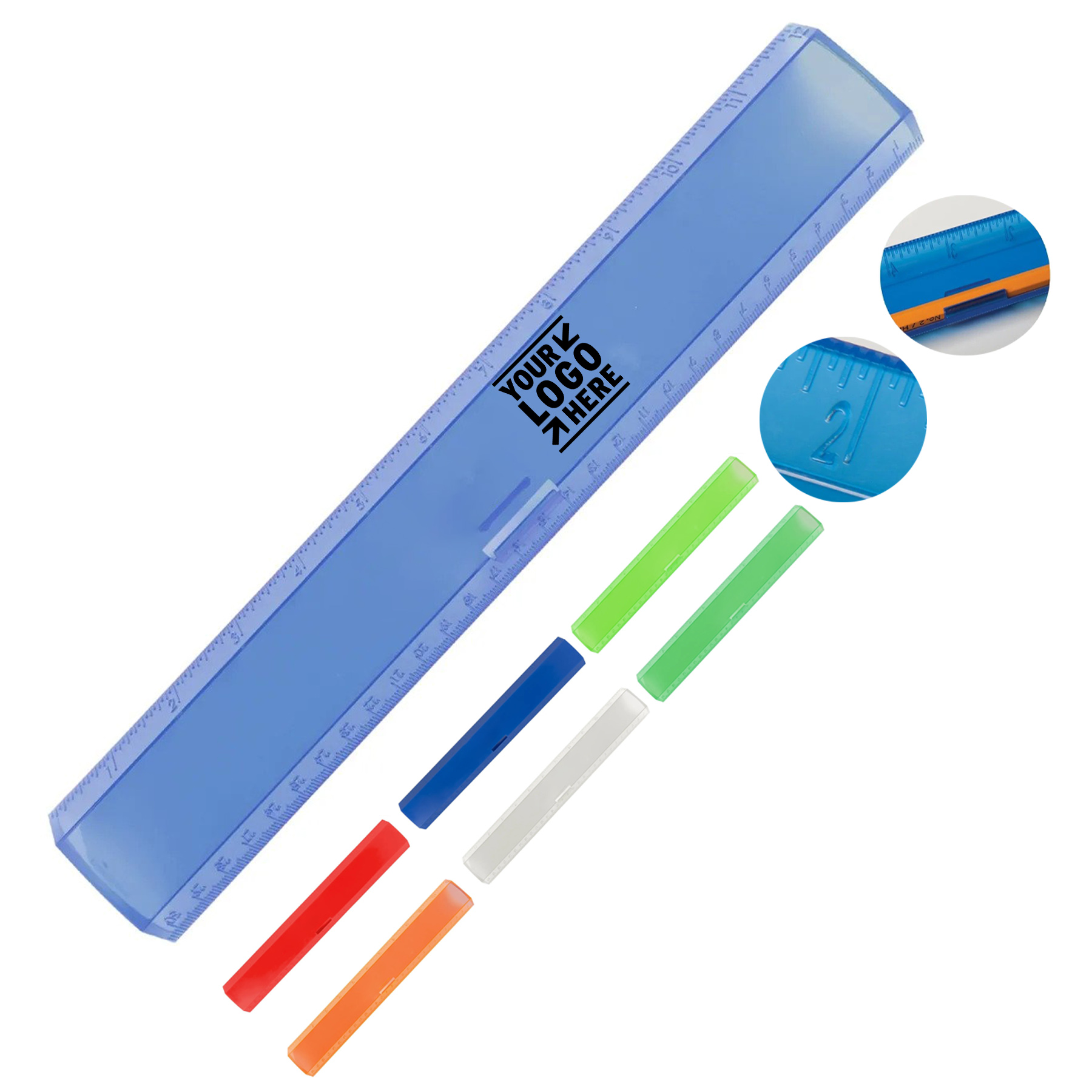Premium Plastic Measuring Ruler