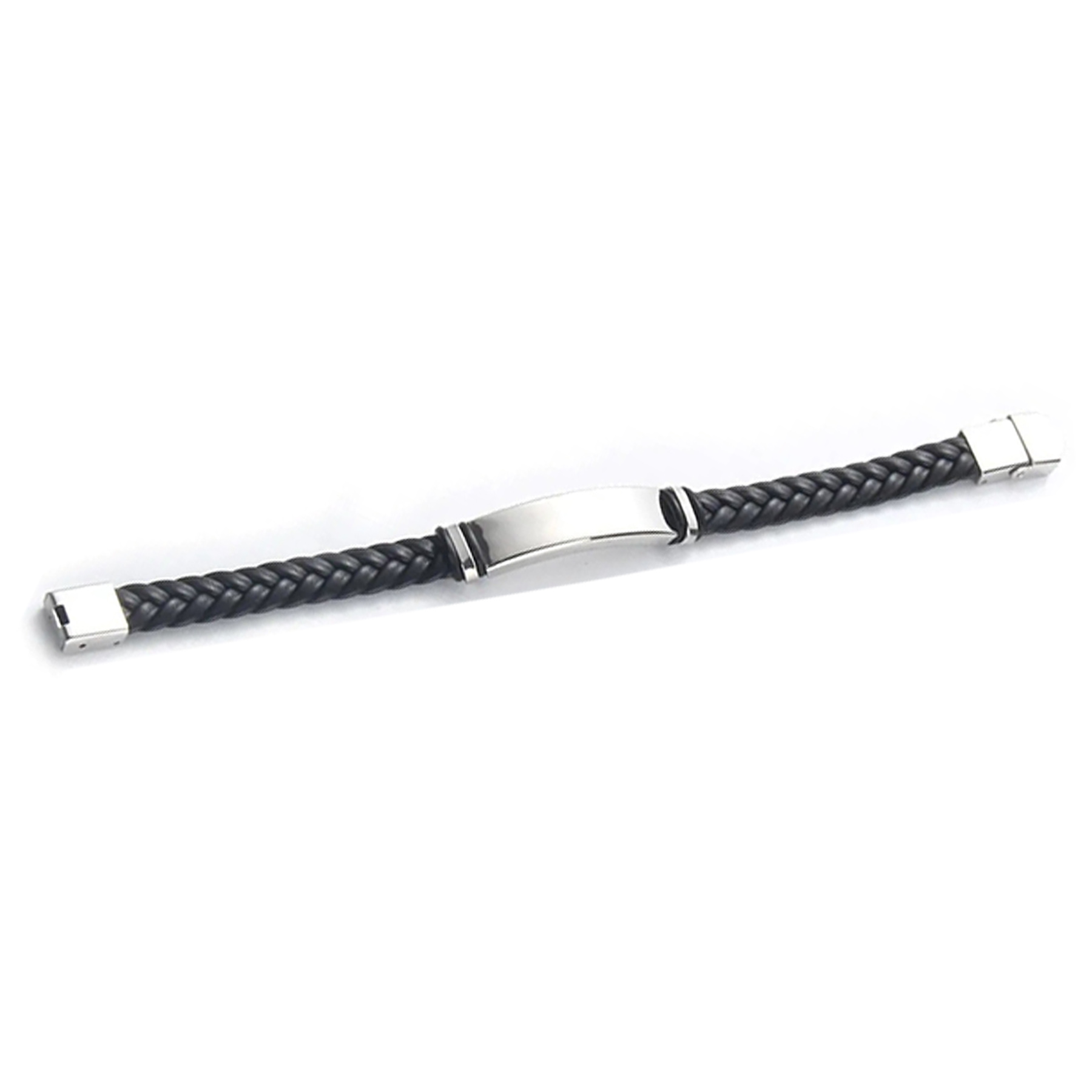 Woven Leather Wristband 2