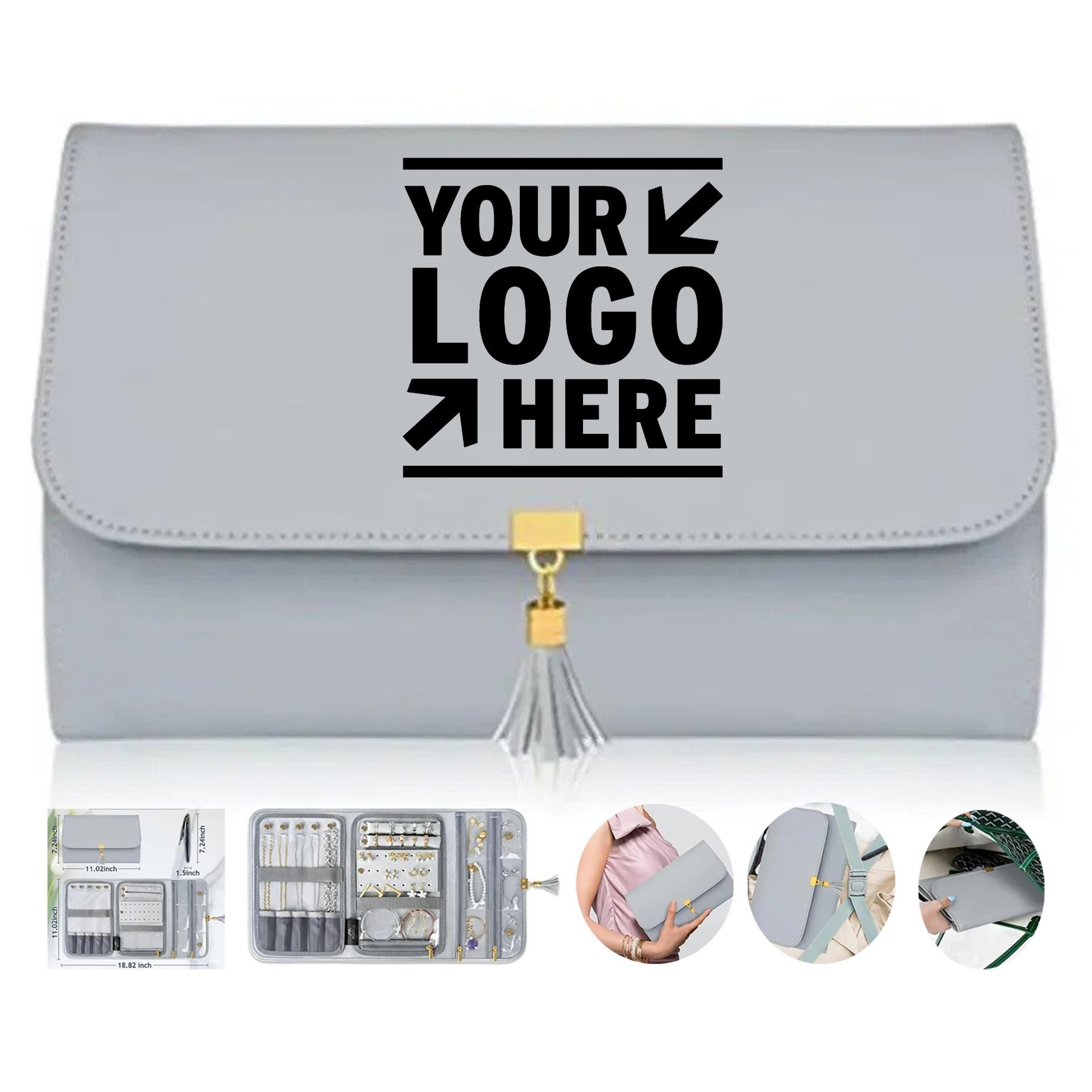 Portable Jewelry Storage Pouch