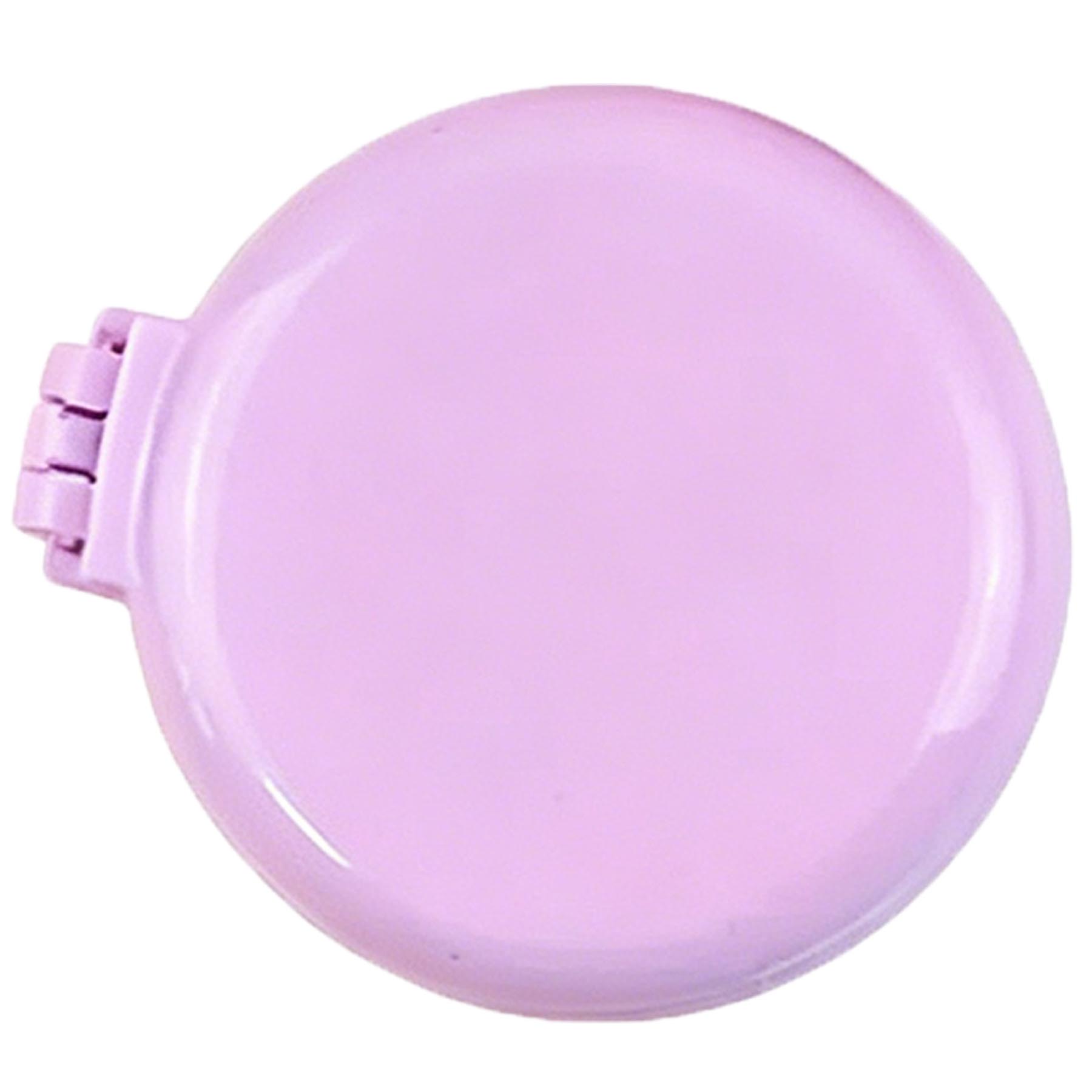 Compact Foldable Hair Brush with Mirror 2