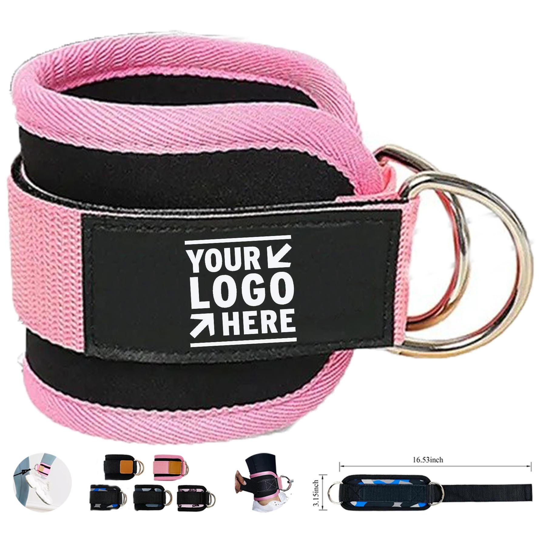 Ankle Support Straps for Cable Training