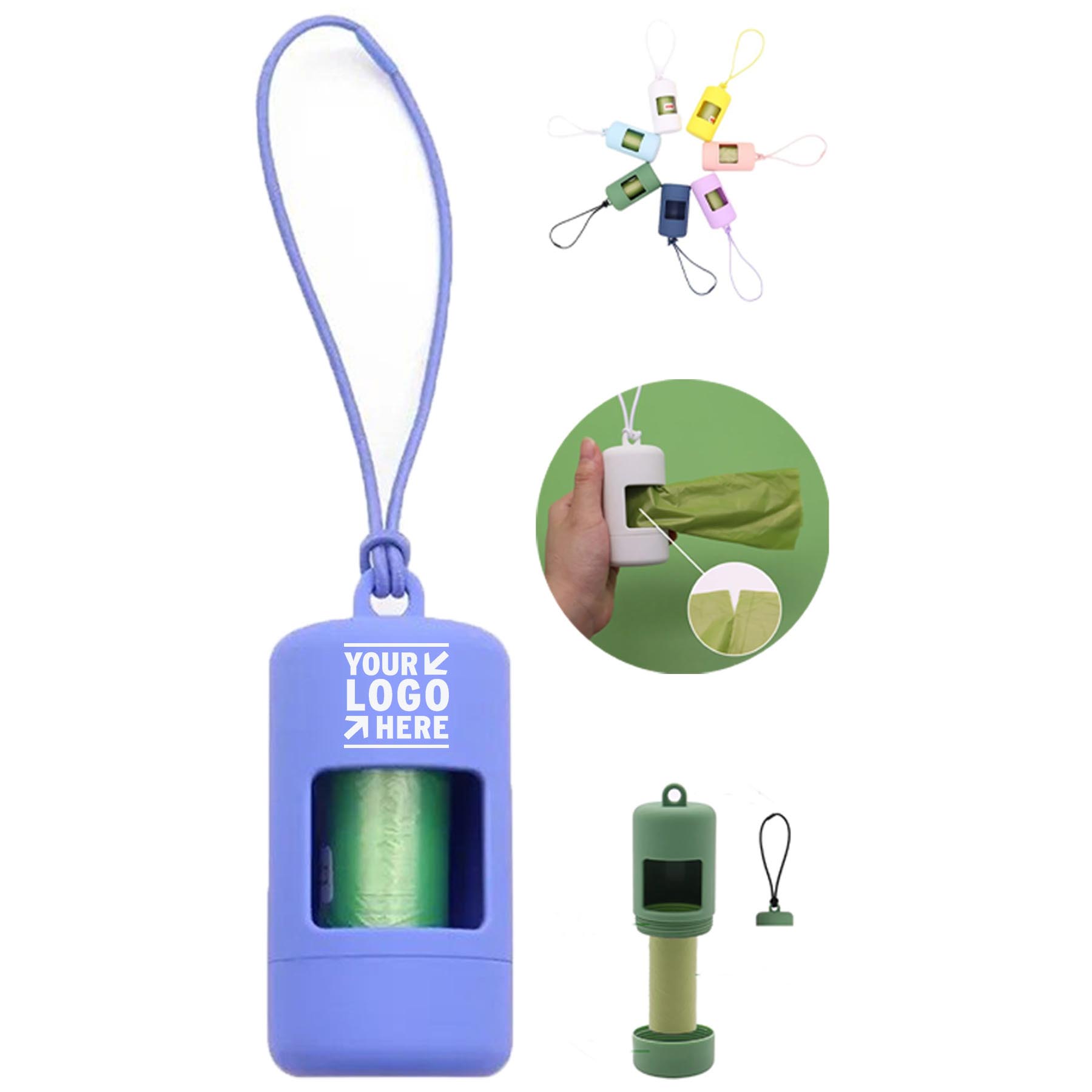 Portable Pet Waste Bag Dispenser
