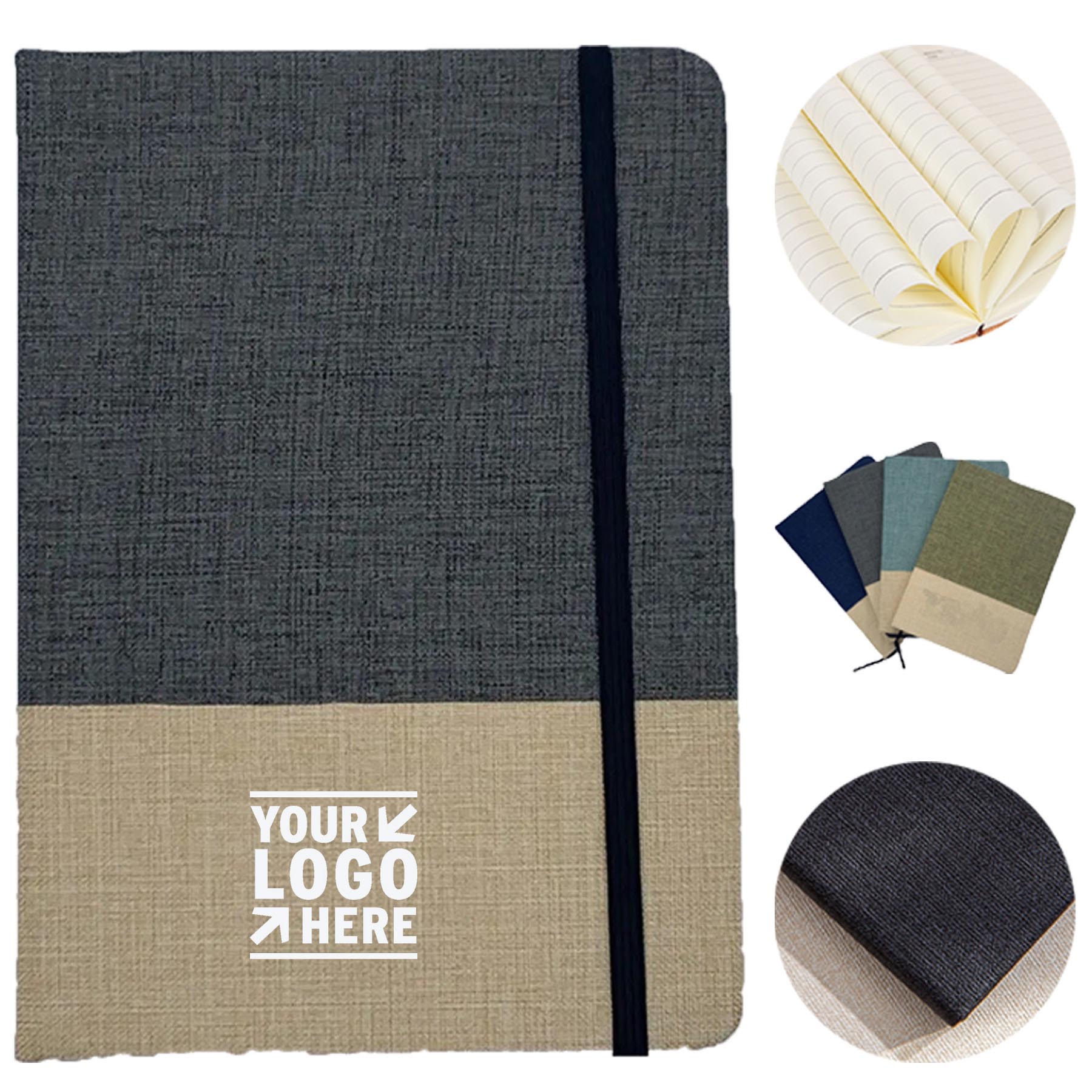 Premium Fabric Notebook