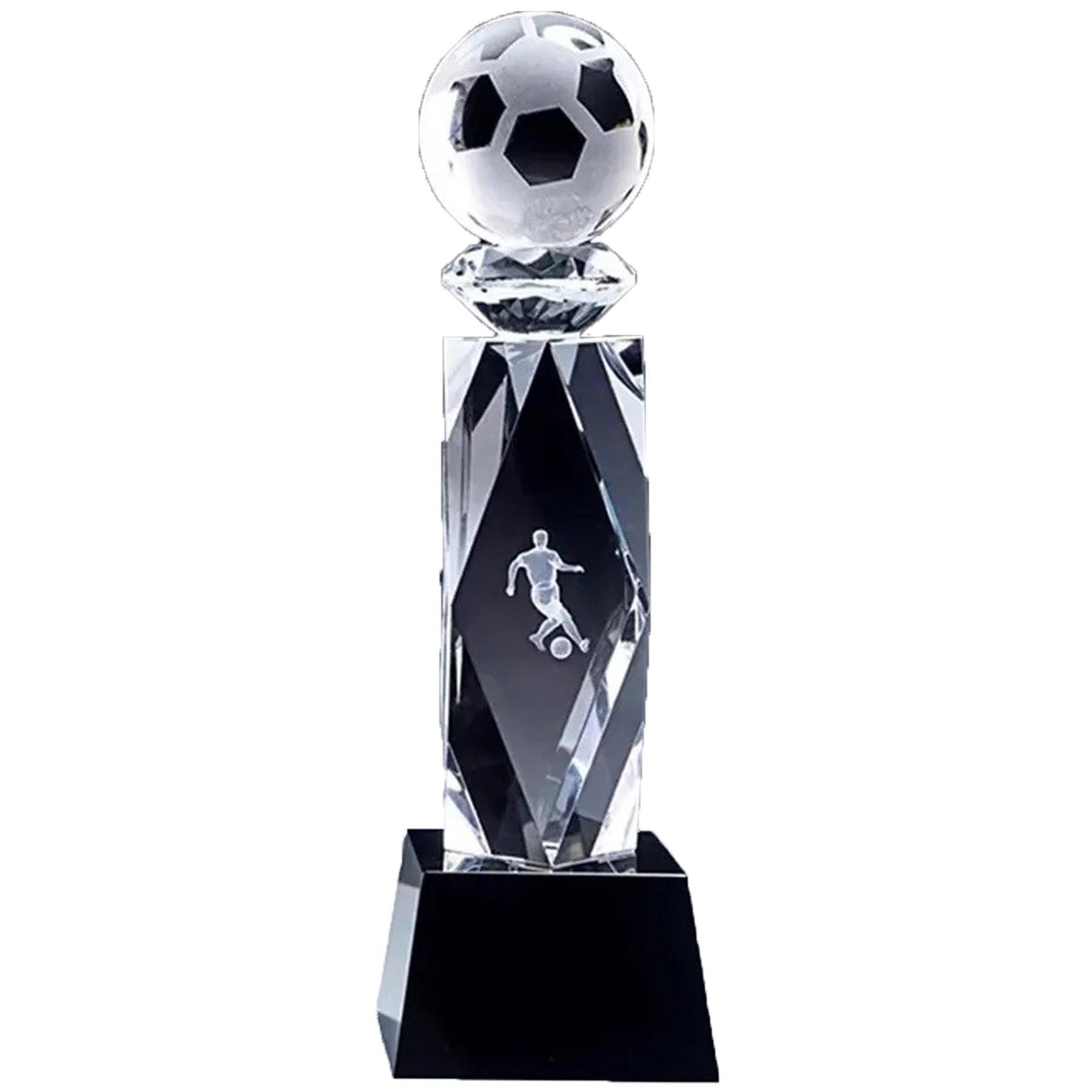 Soccer Achievement Crystal Award 2