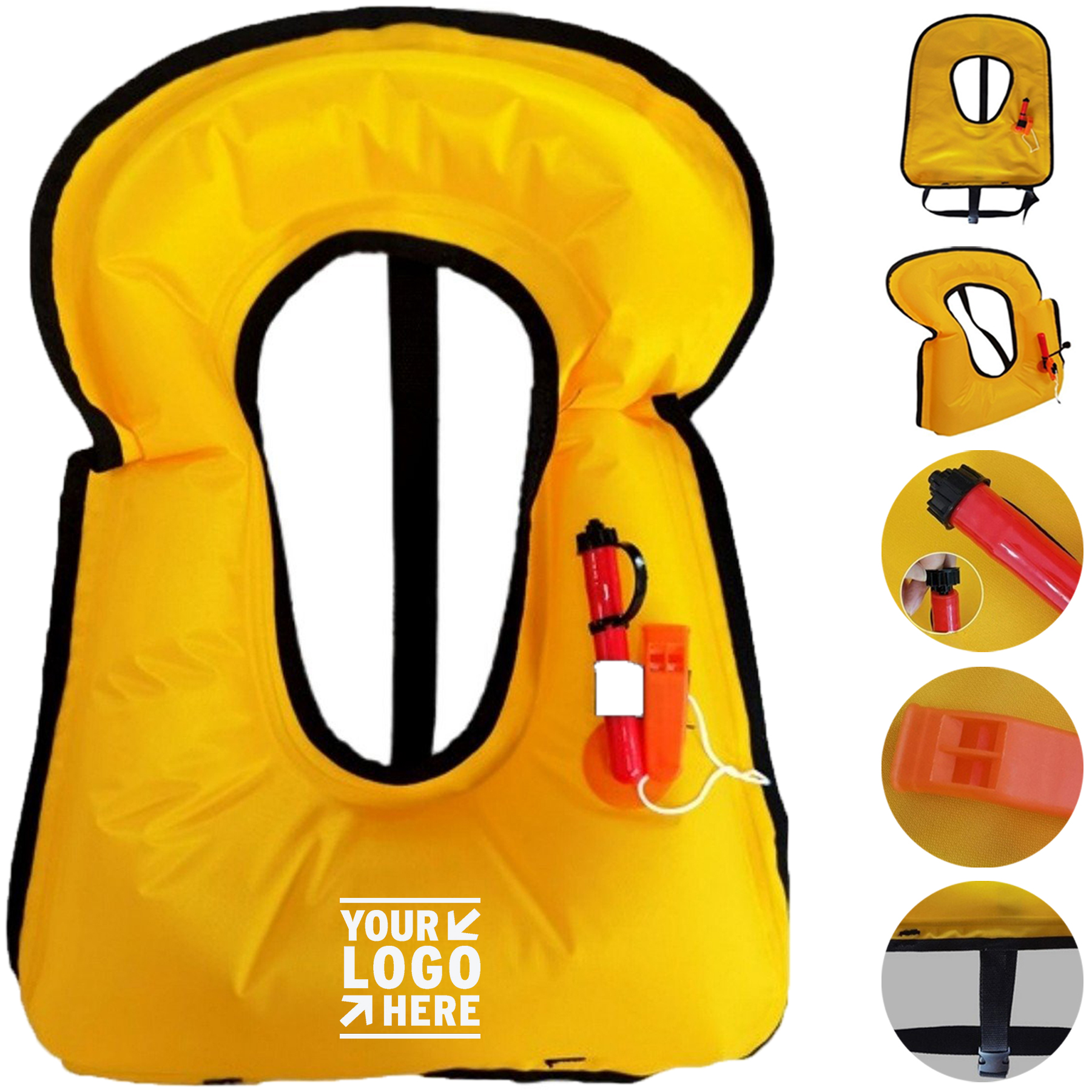 Compact Inflatable Safety Vest