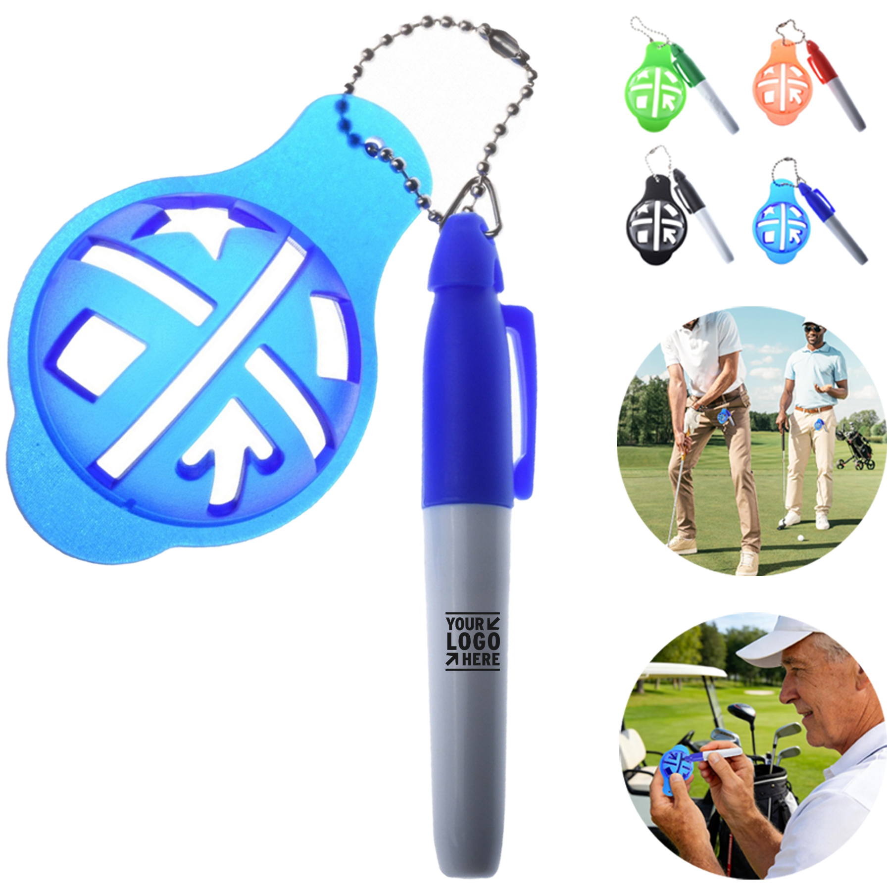 Portable Golf Ball Marker