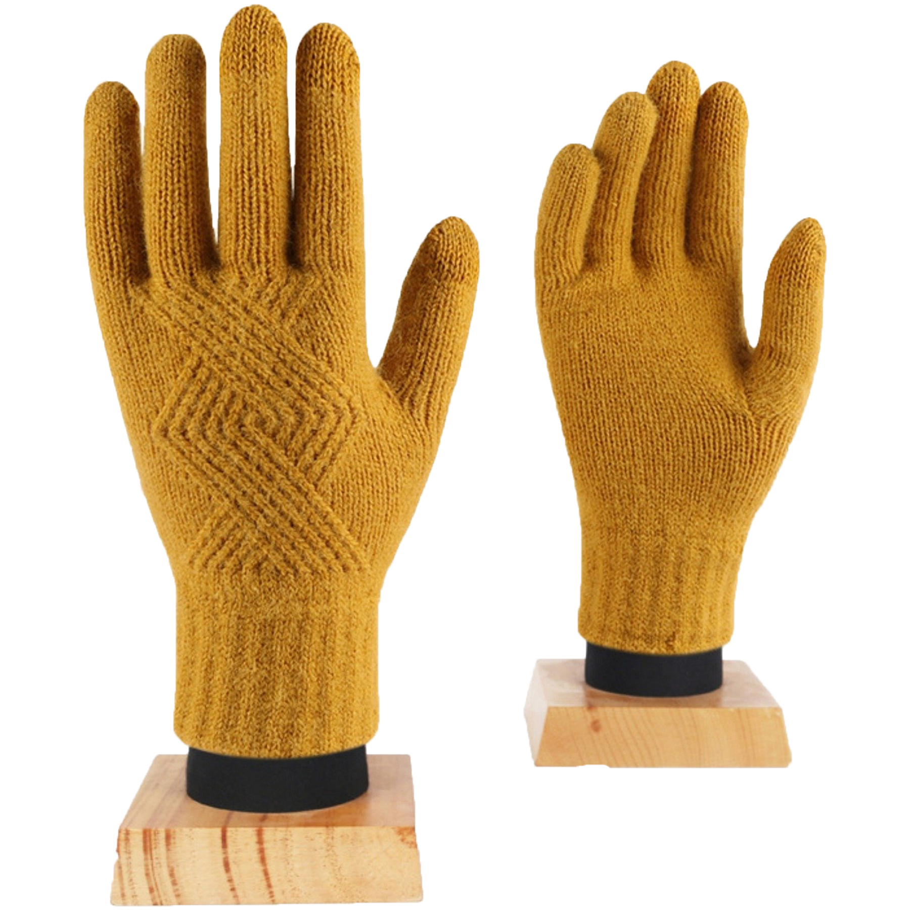 Eco-Friendly Touchscreen Knitted Gloves 2