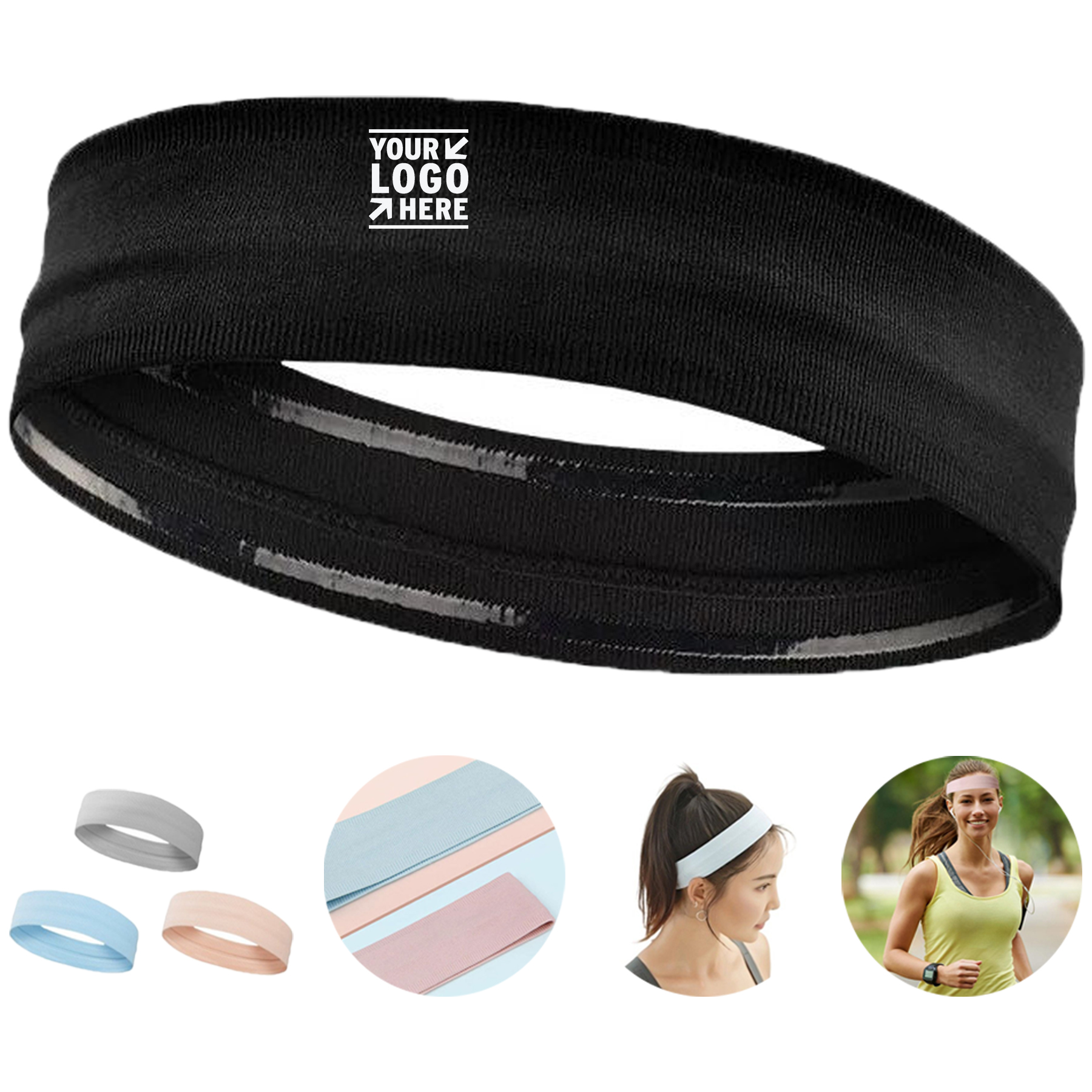 SecureGrip Athletic Headband