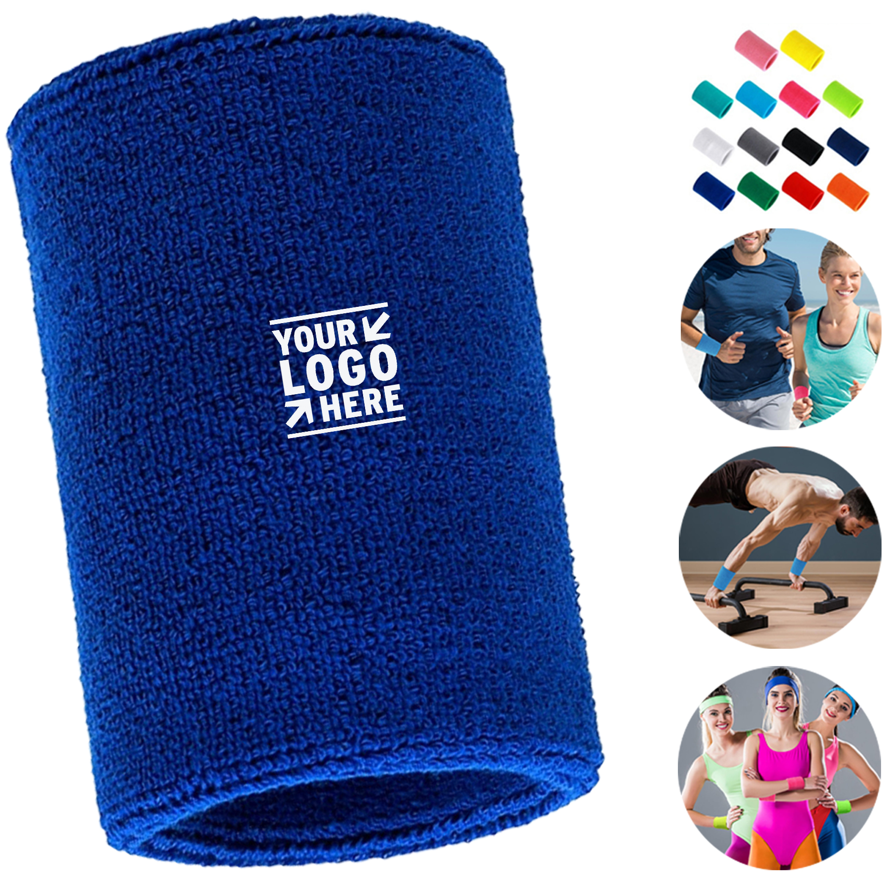 Active Cotton Wristbands