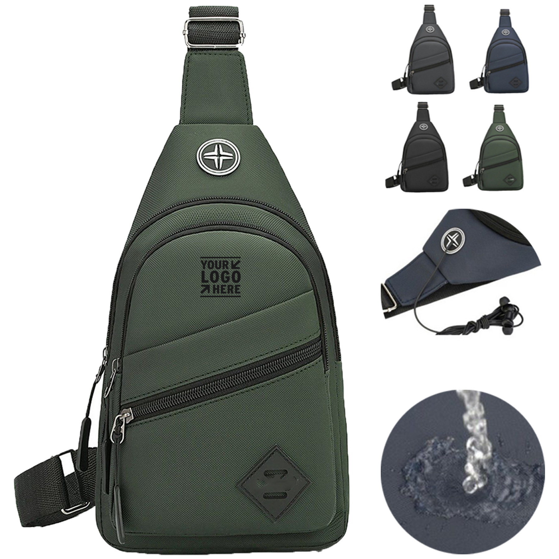 Versatile Crossbody Sling Pack