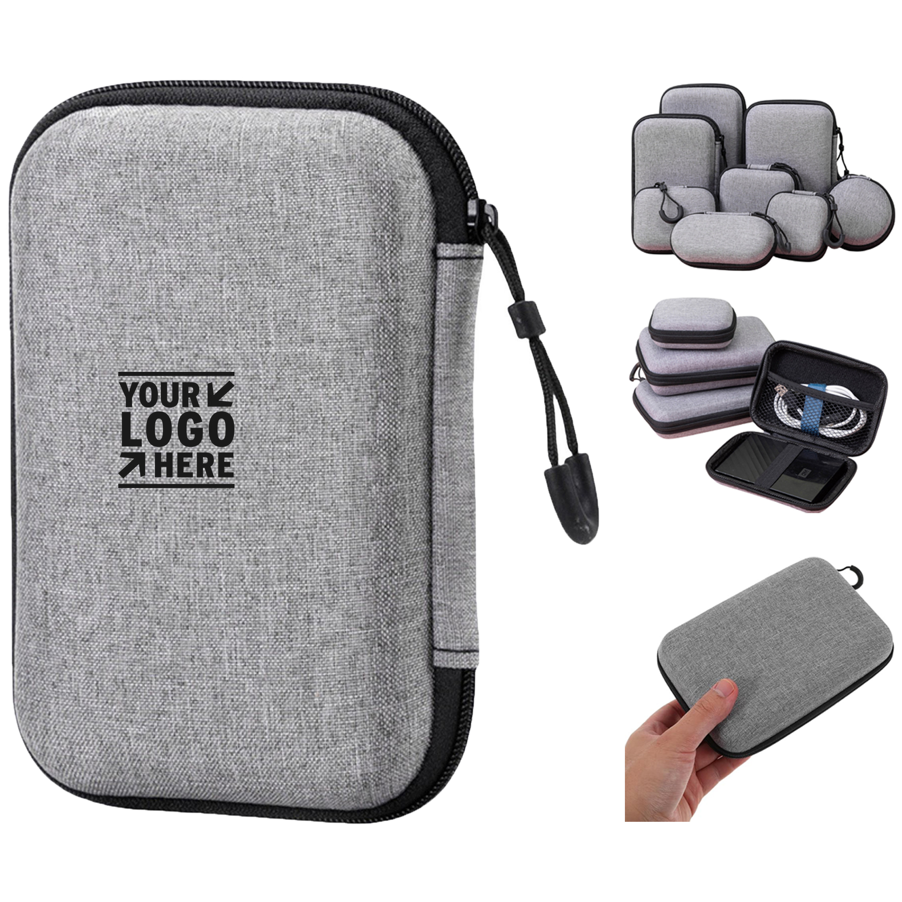 Durable EVA Travel Organizer Case