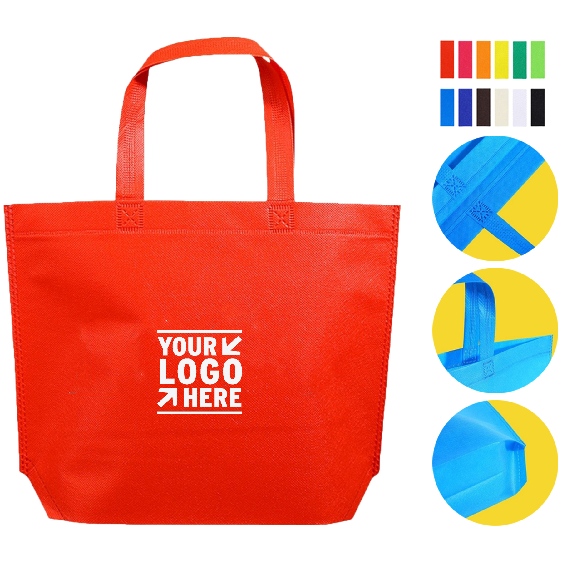 Eco-Friendly Angled Shopping Tote