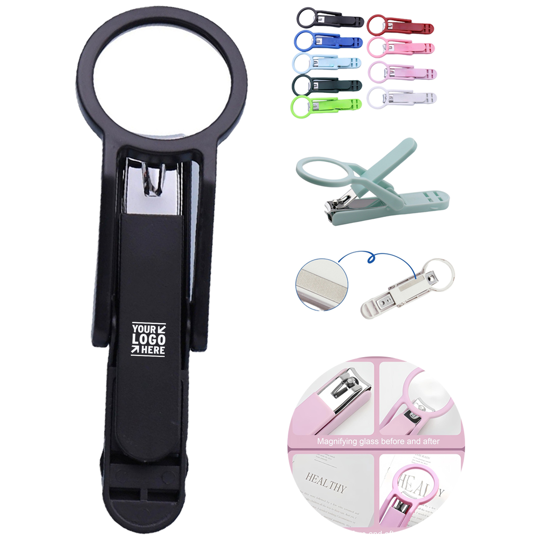 Precision Nail Trimmer with Magnifier