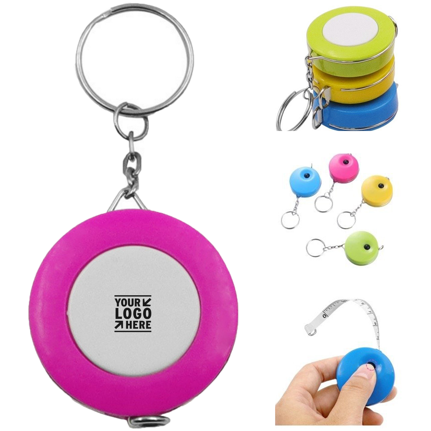 Compact Keychain Measuring Tool
