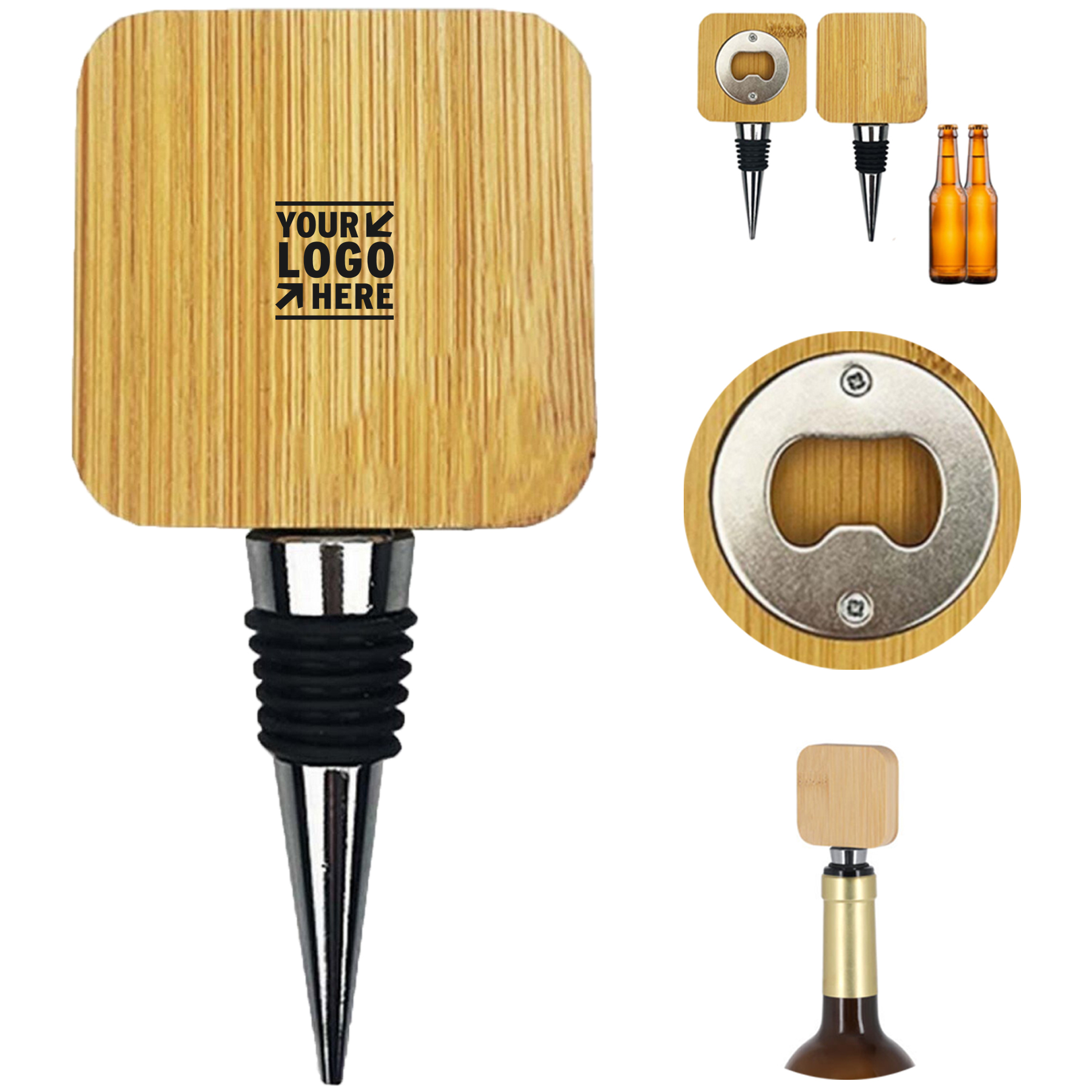 Eco-Friendly Magnetic Bottle Opener