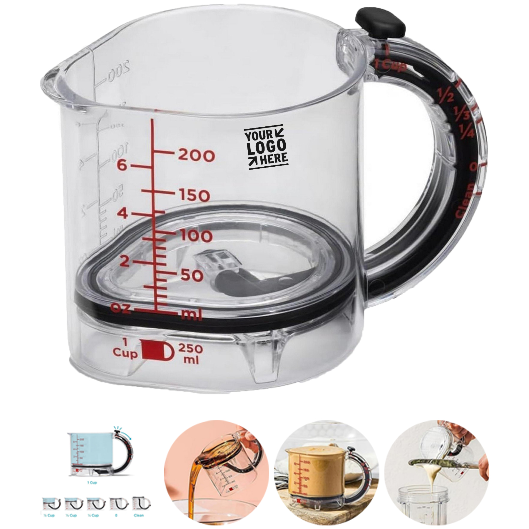 Versatile Kitchen Measuring Container