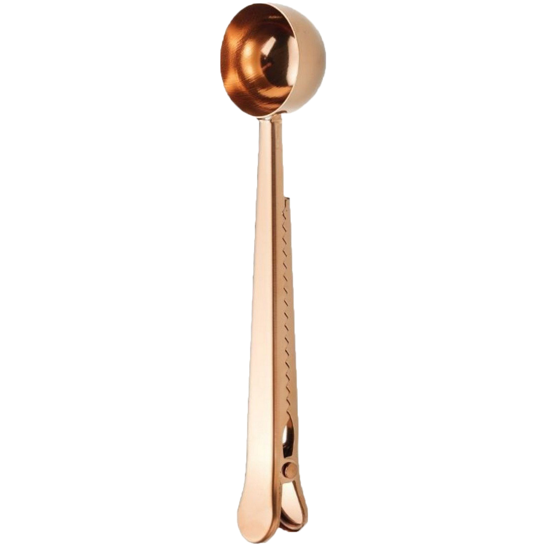 Dual-Purpose Coffee Scoop and Bag Clamp 2