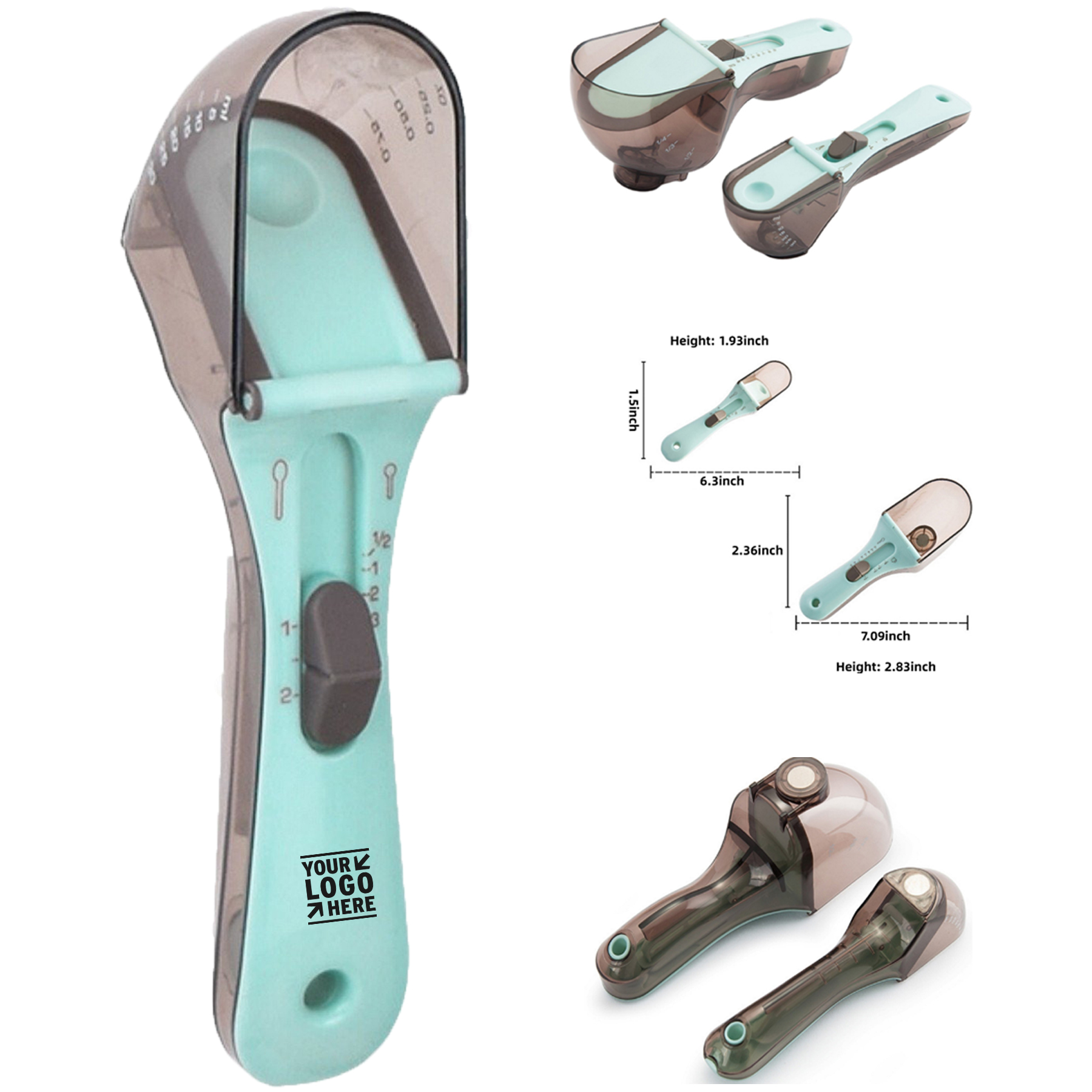 Adjustable Volume Measuring Scoop