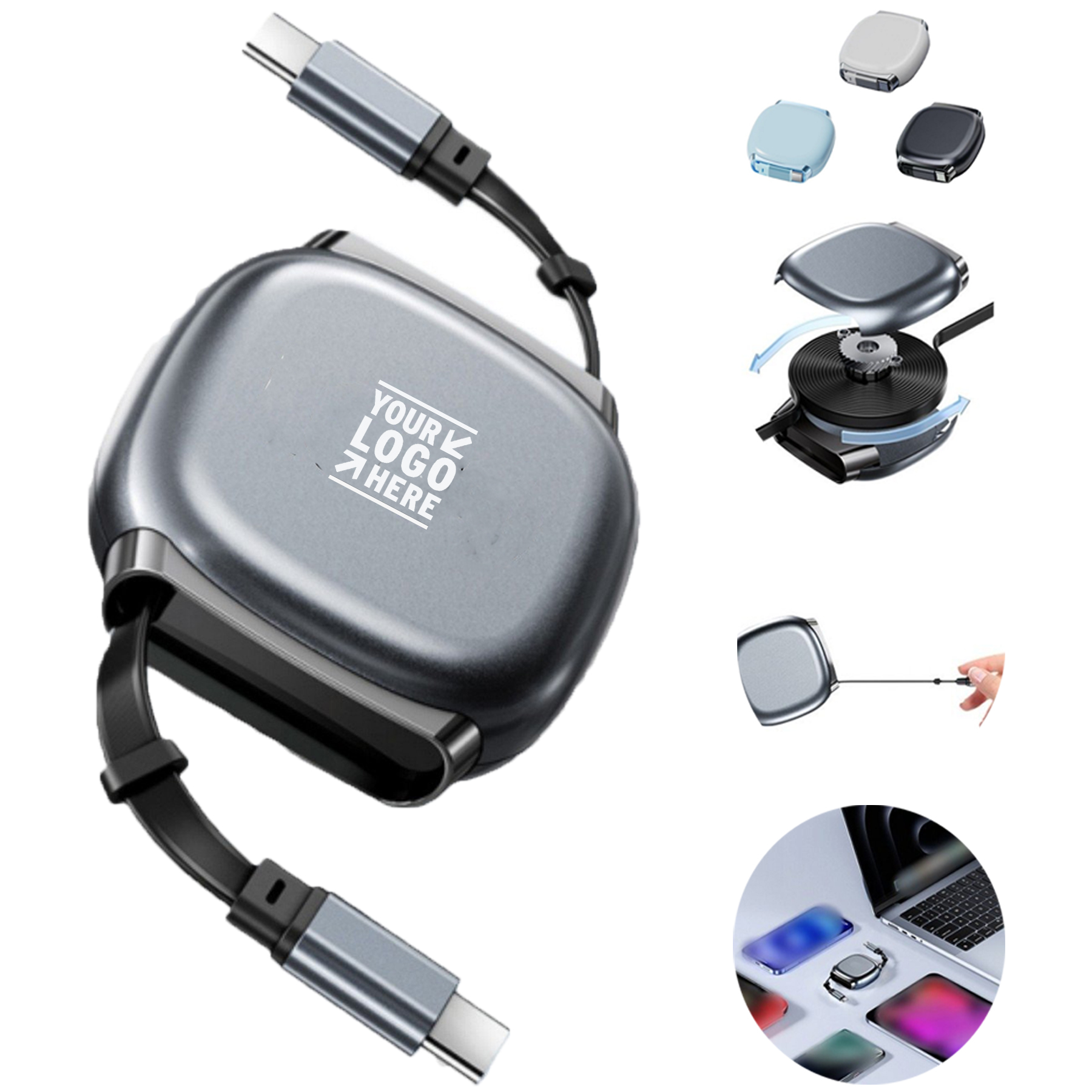 FlexiCharge Retractable Cable
