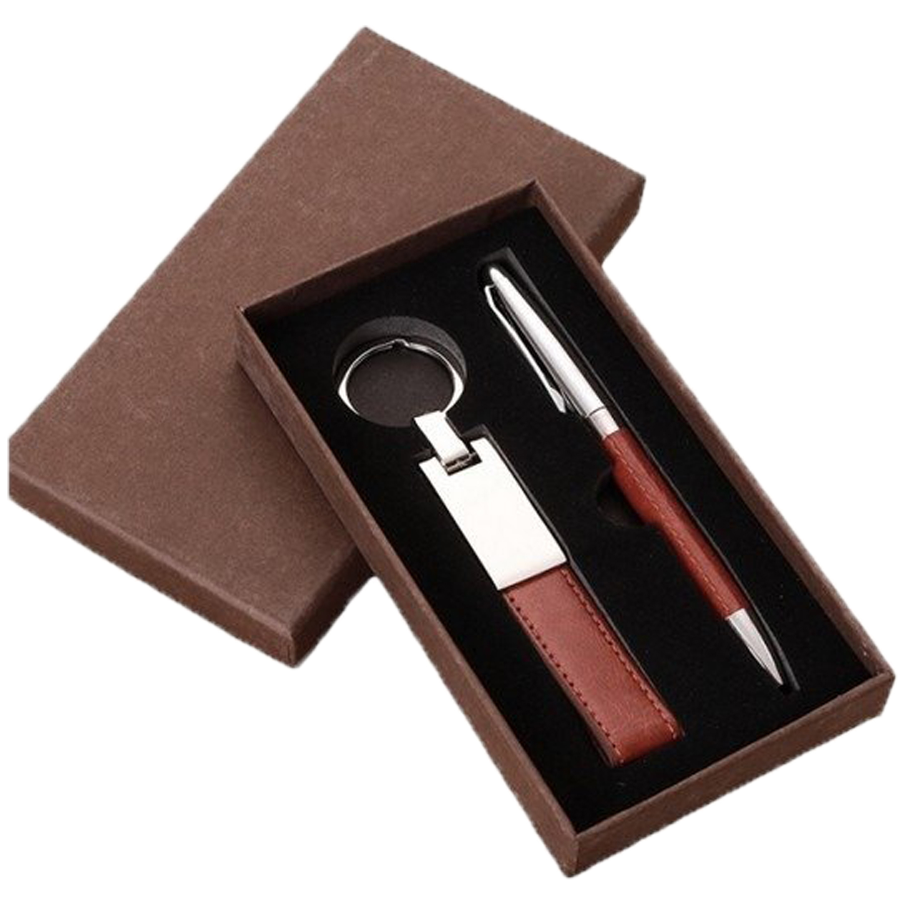 Elegant Leather Writing Companion Set 2