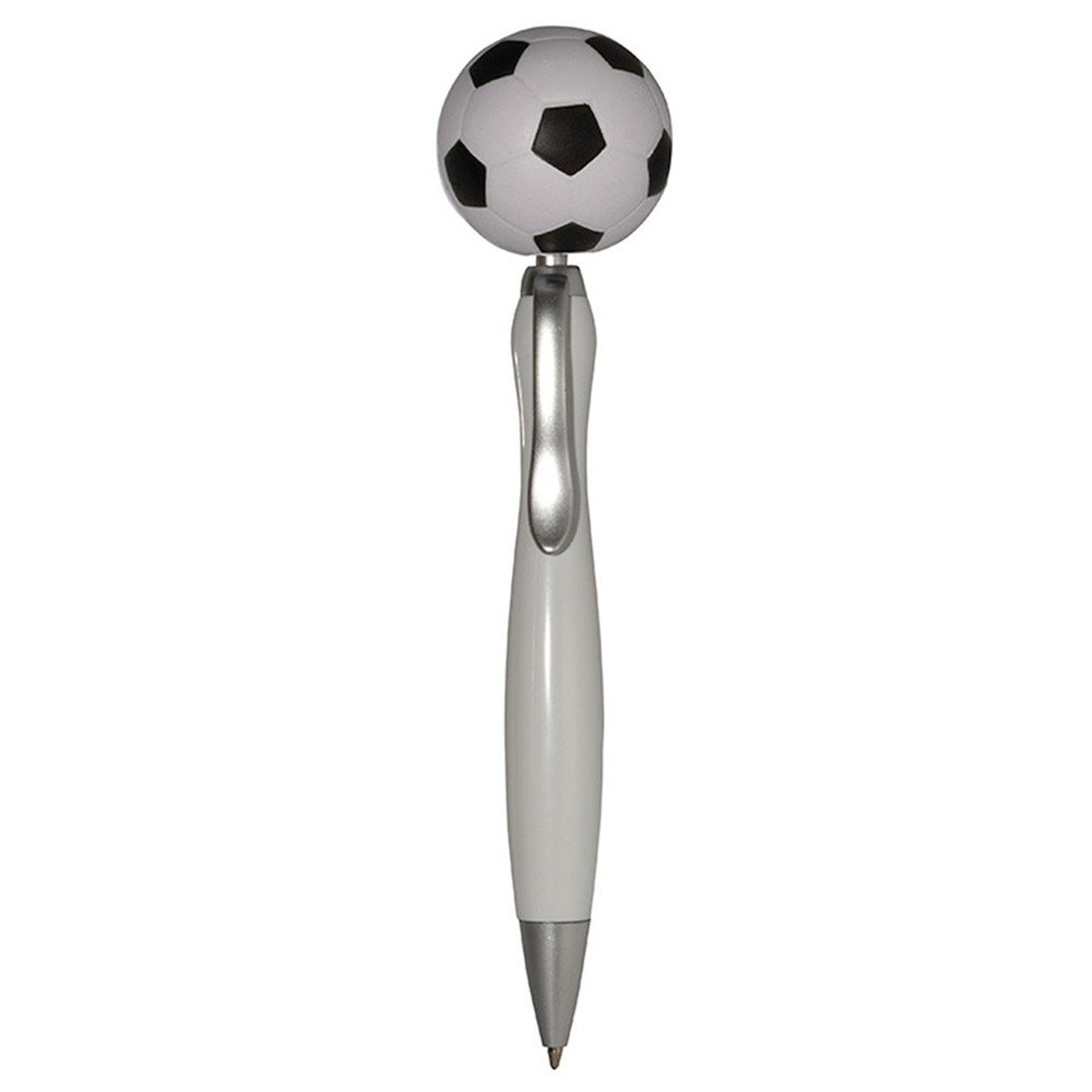 Sporty Click Pen with Stress Relief Top 2