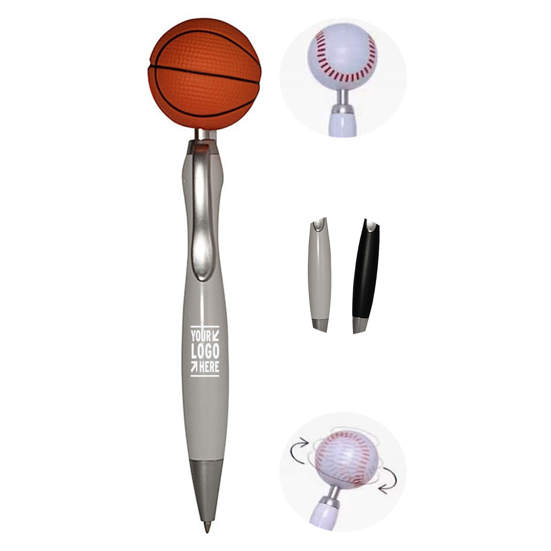 Sports Stress Relief Ballpoint Pen