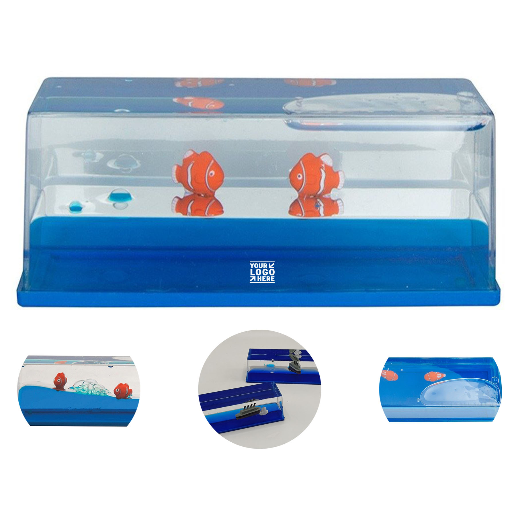 Ocean Wave Gel Paperweight