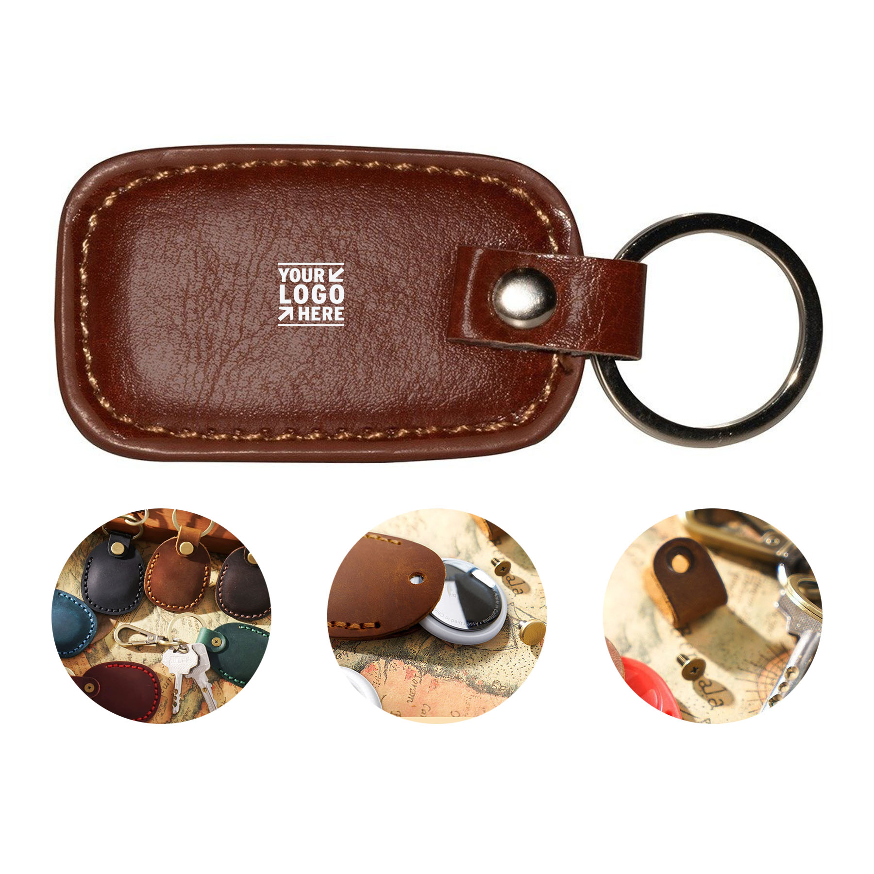Eco-Friendly Leather Key Holder