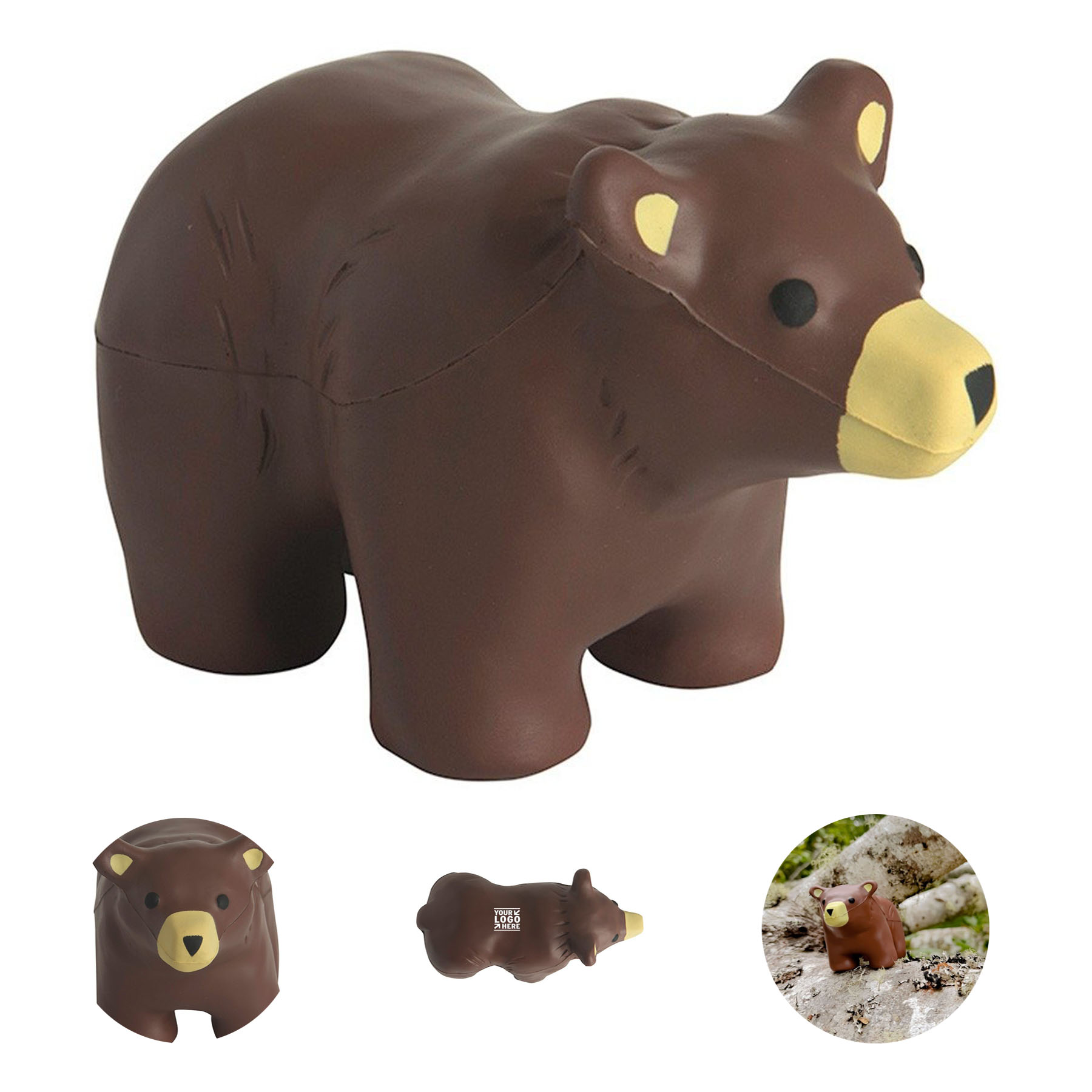 Gentle Bear Stress Relief Toy