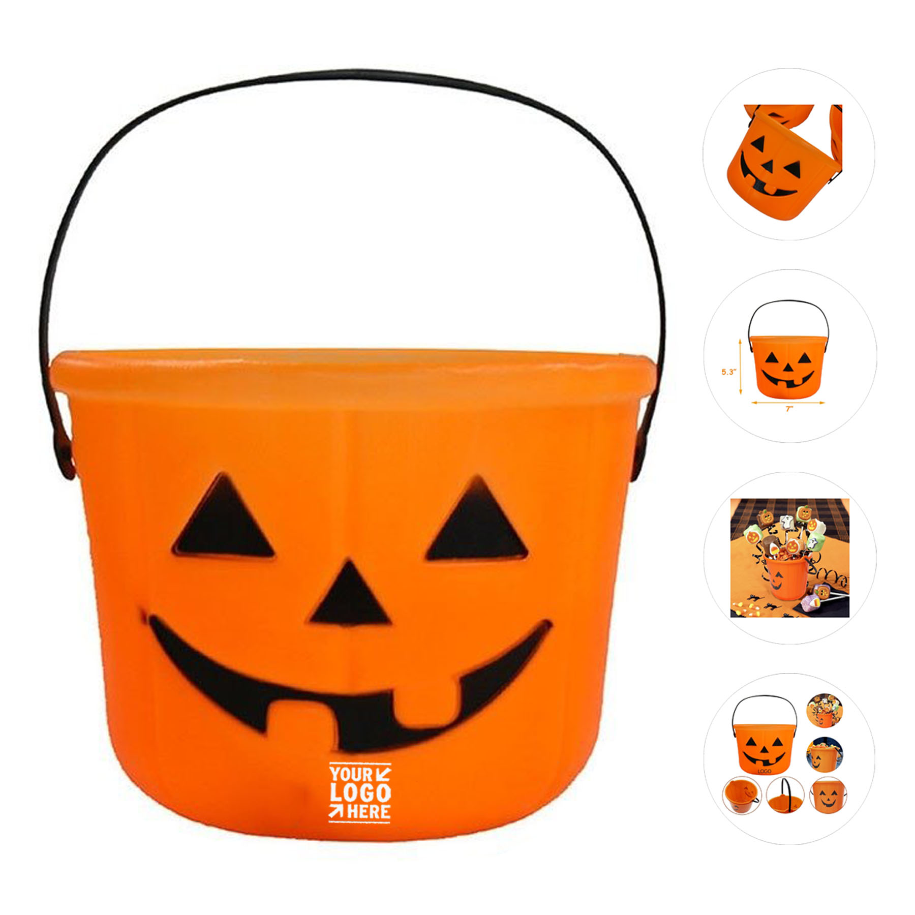 Festive Pumpkin Pail