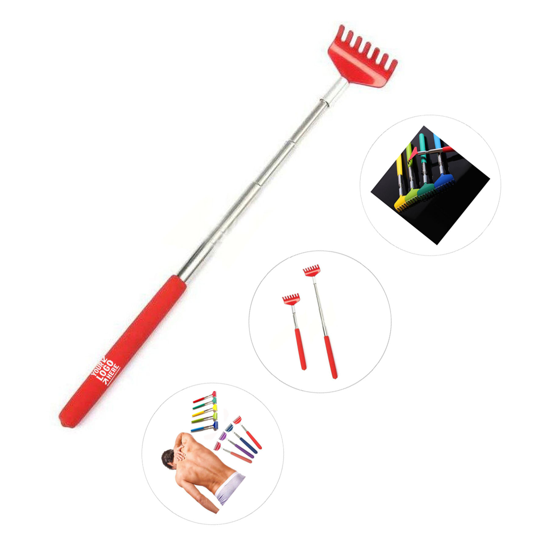 Adjustable Metal Back Scratcher