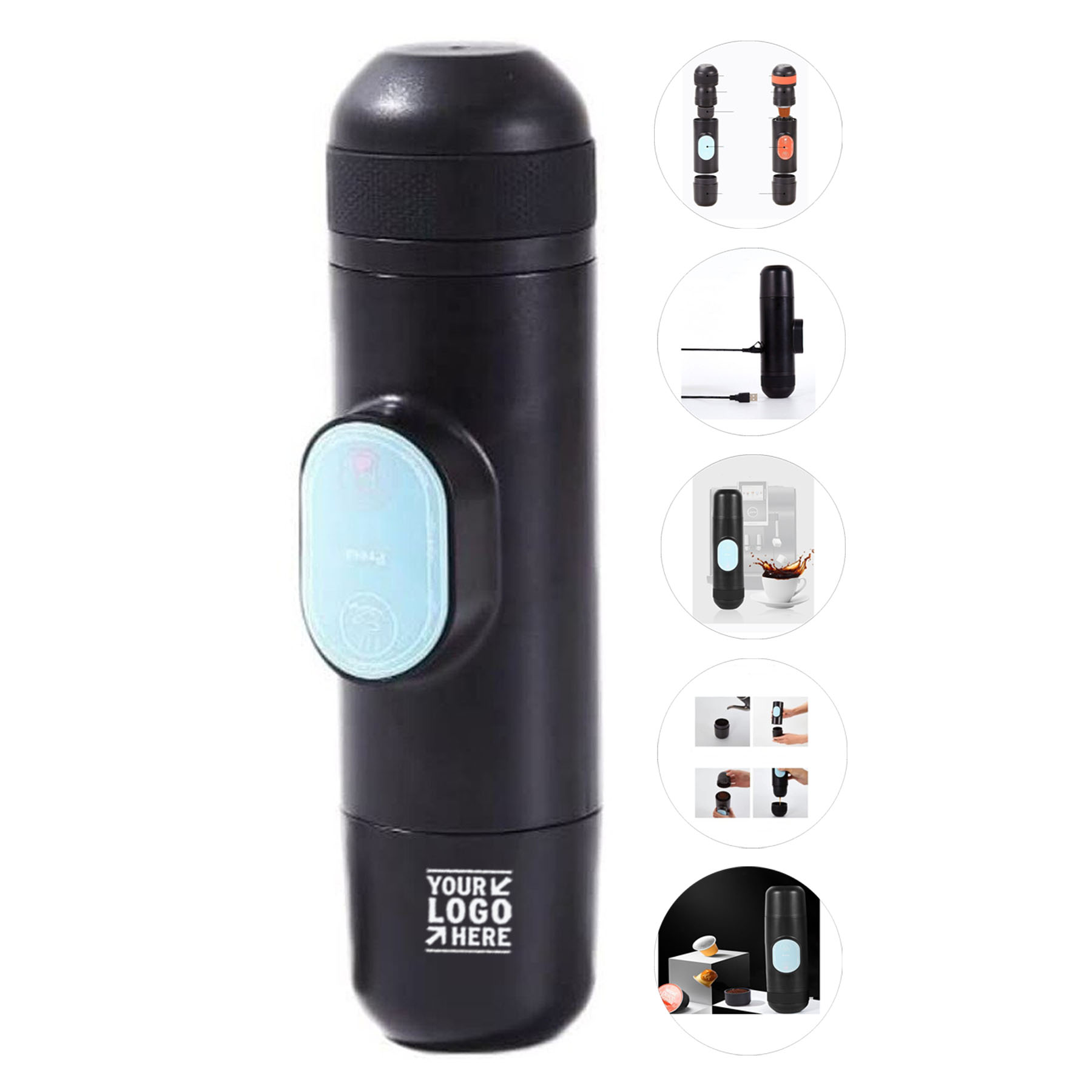 Compact Travel Coffee Brewer
