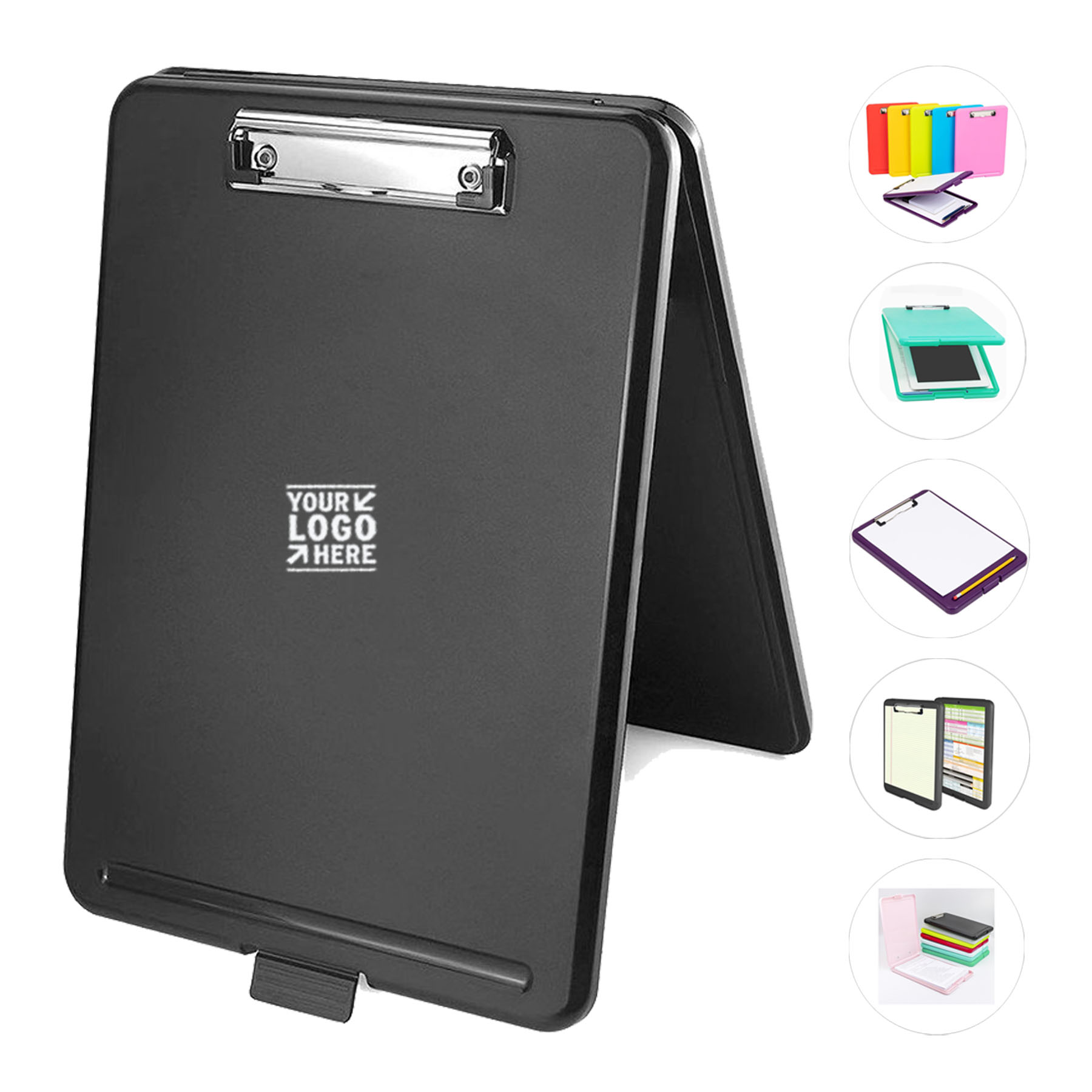 Compact Storage Clipboard with Pen Slot