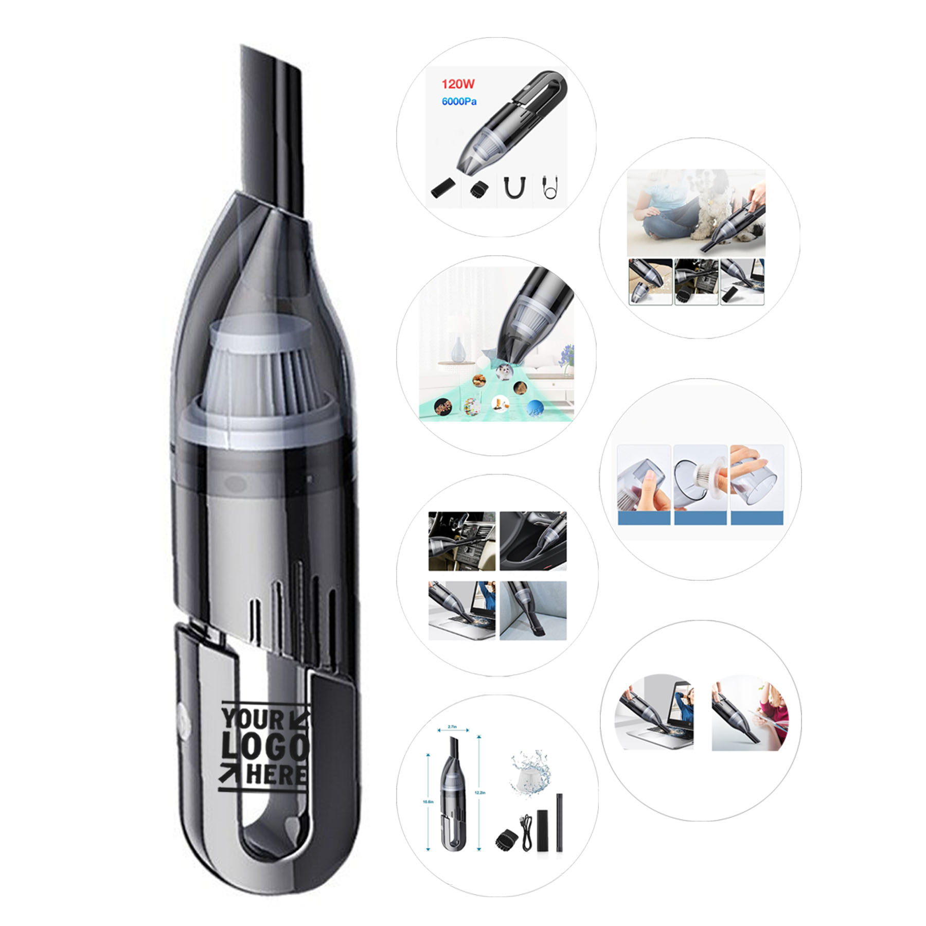 Compact Cordless Handheld Vacuum Cleaner
